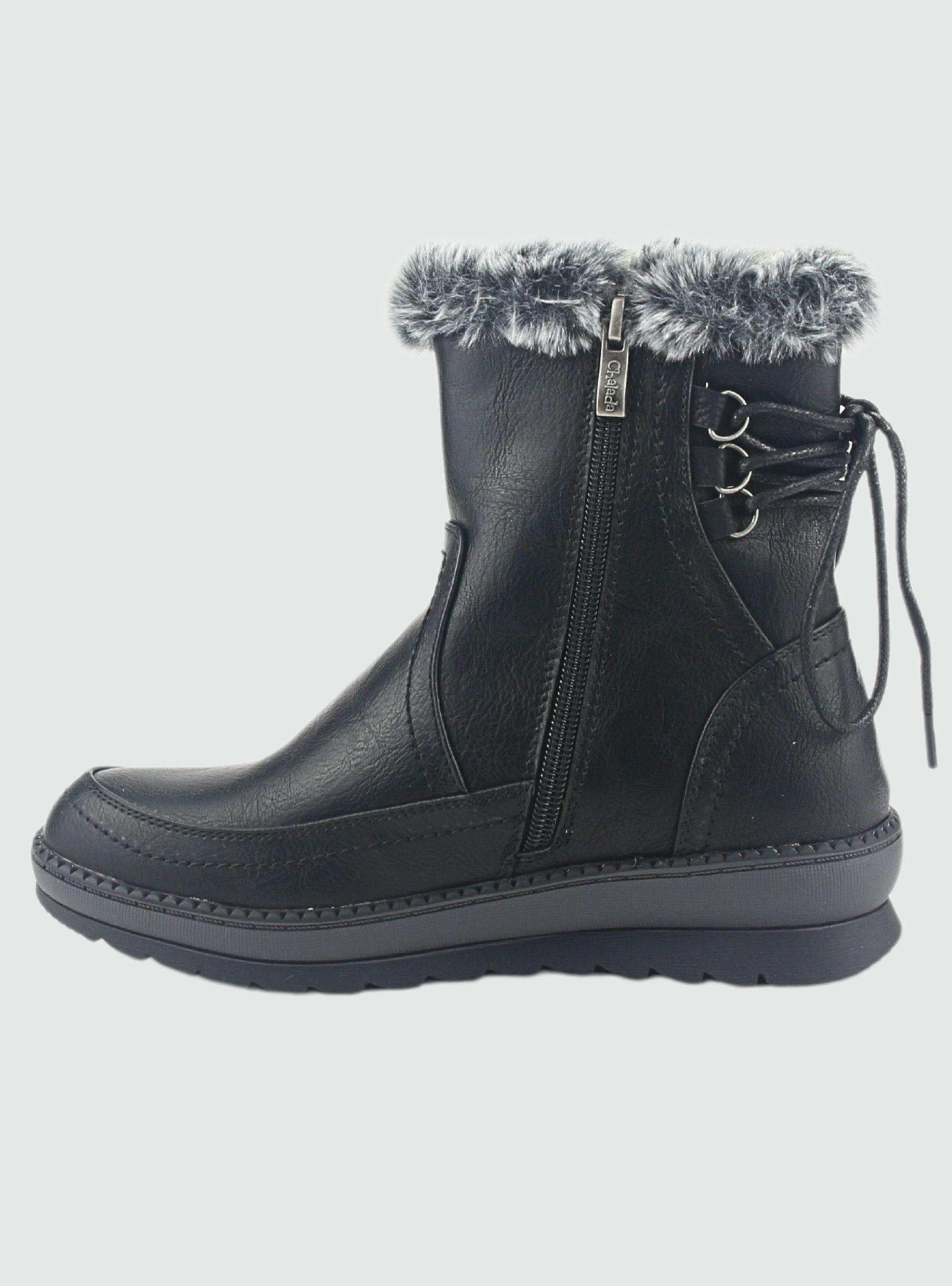 Botin Chalada Mujer Winter-12 Negro Casual-1