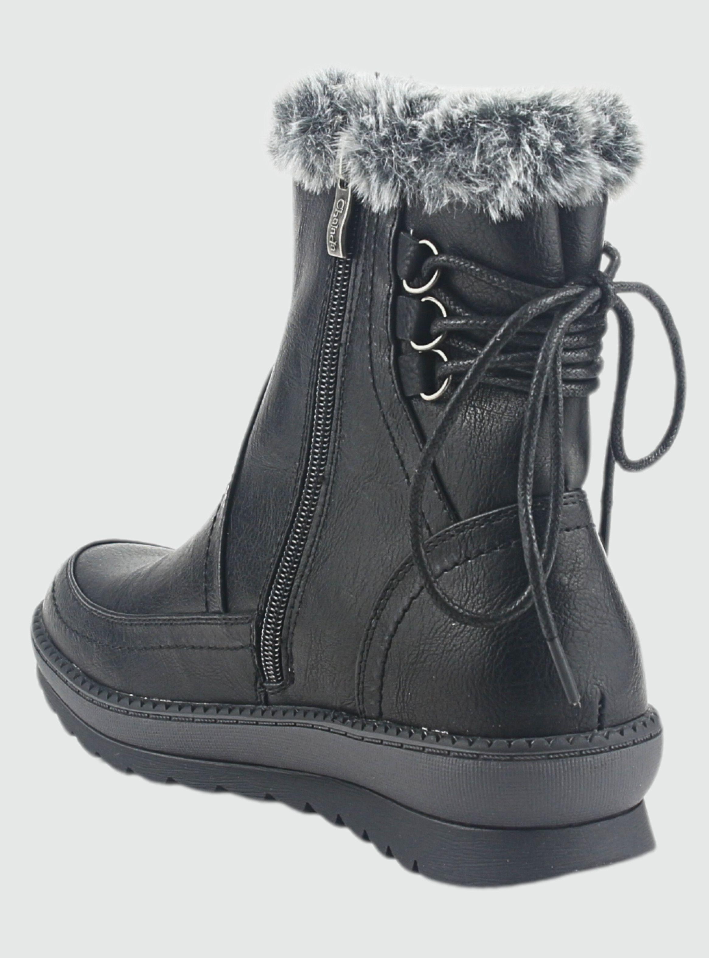 Botin Chalada Mujer Winter-12 Negro Casual-3