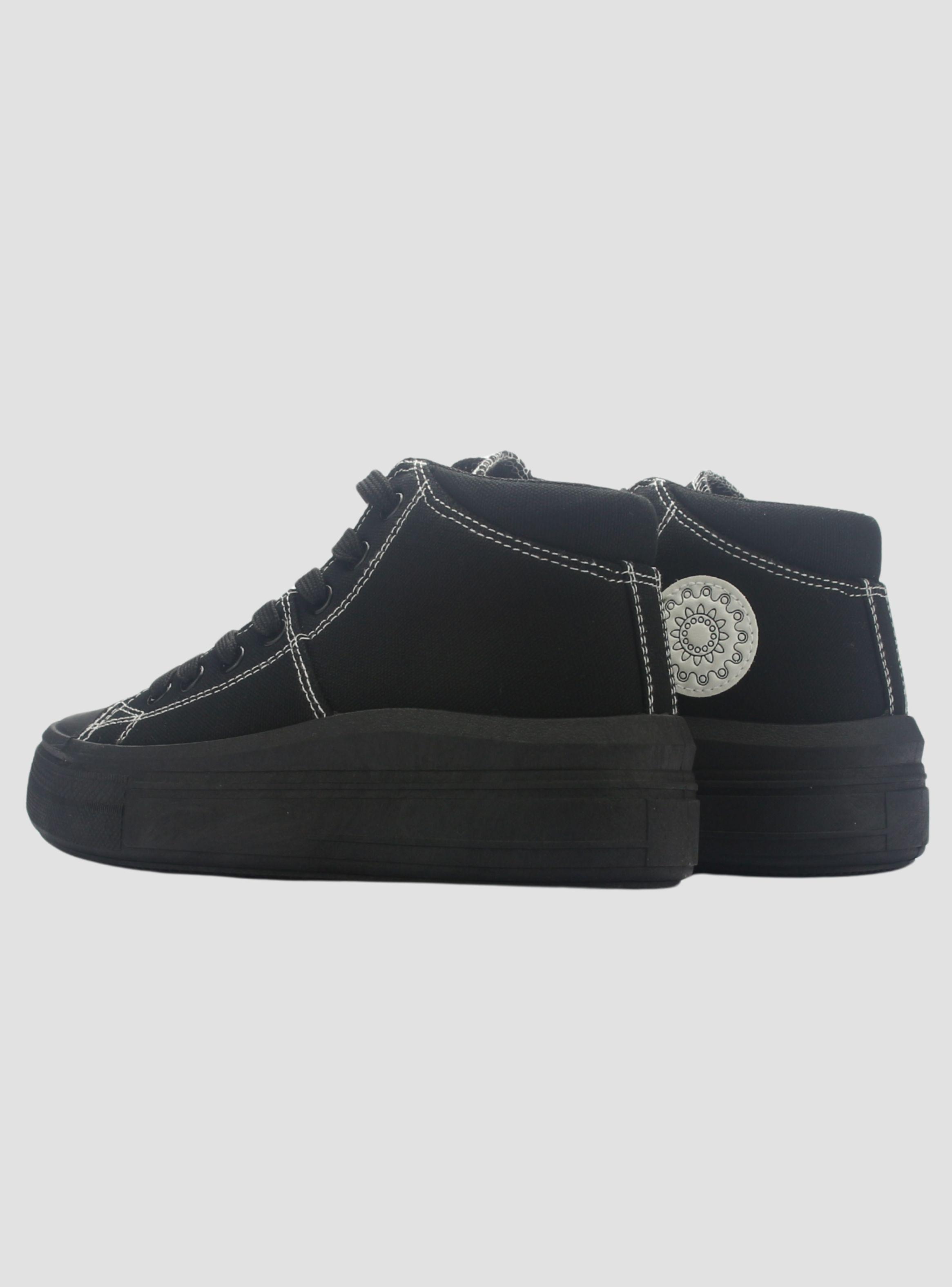 Zapatilla Chalada Mujer Clu-15 Negro Urbano-5