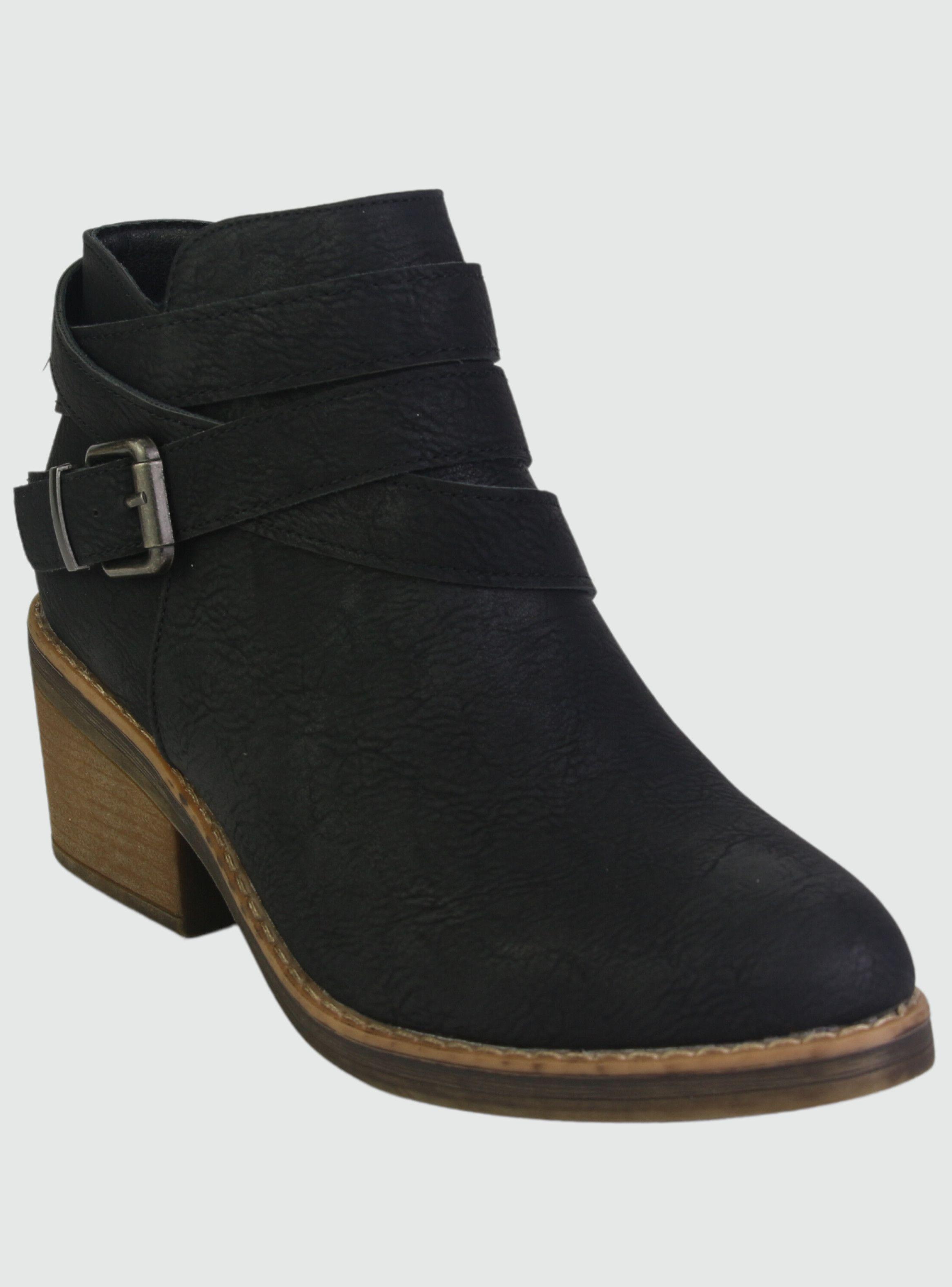 Botin Chalada Mujer Camp-37 Negro Casual-2