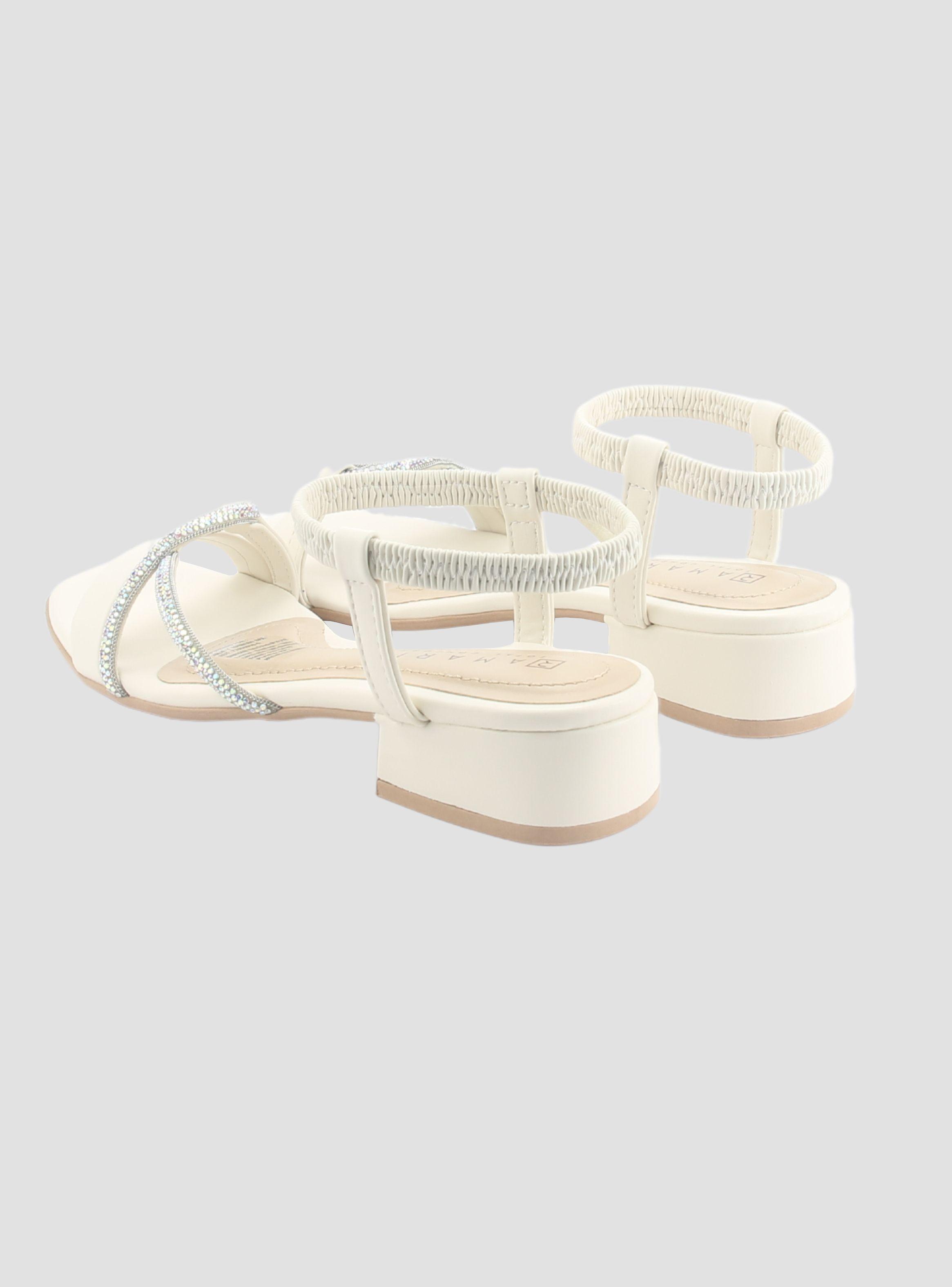 Sandalia Ramarim Mujer 2448201 Blanco Casual-5
