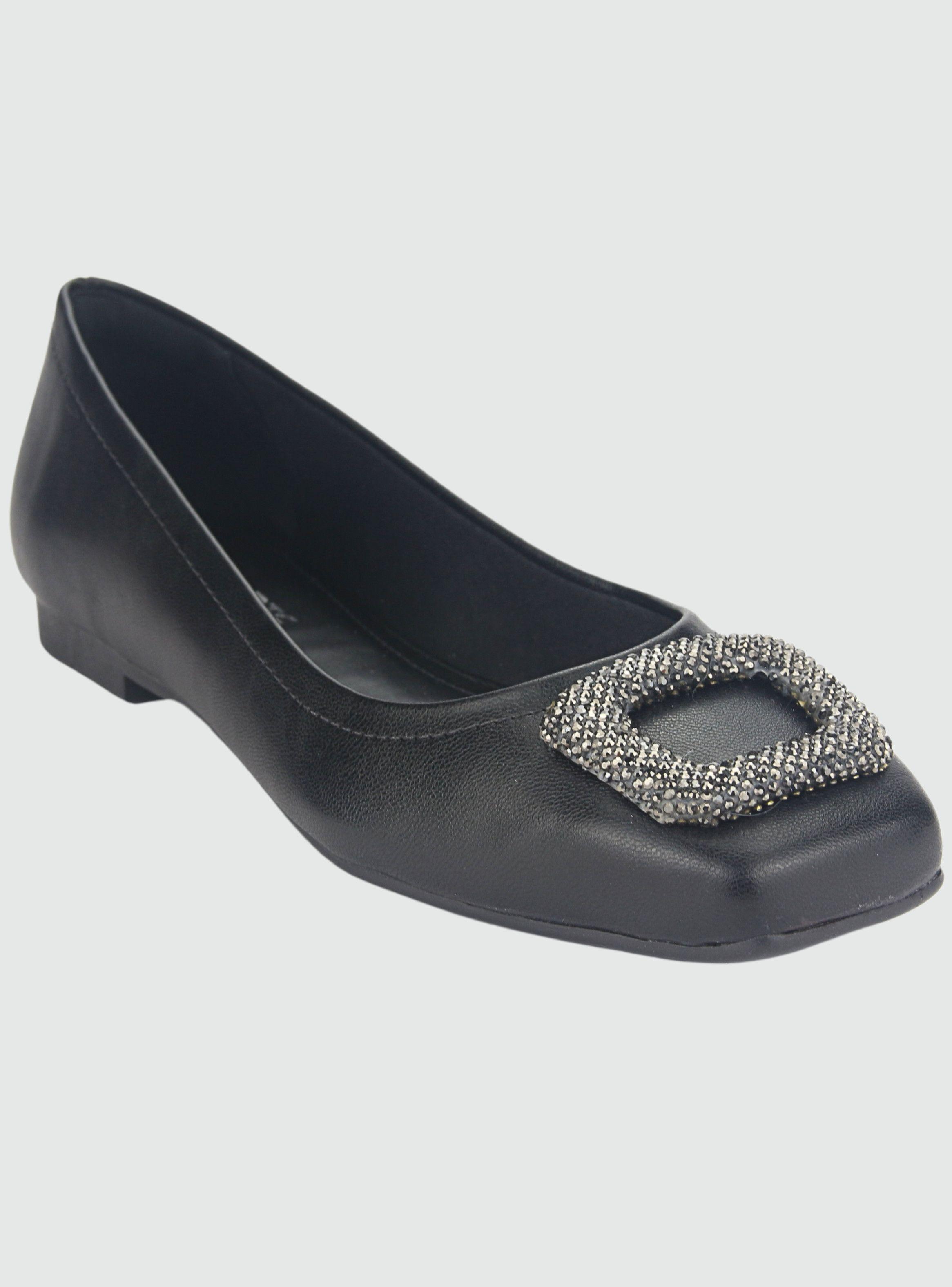 Zapato Via Marte Mujer 23-13204 N Preto Casual-2