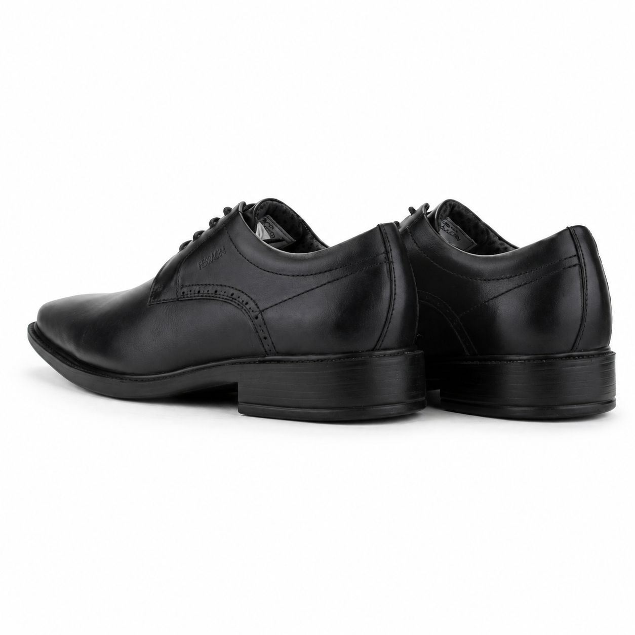 Zapato Ferracini Hombre 6865 Paris Negro Casual-7