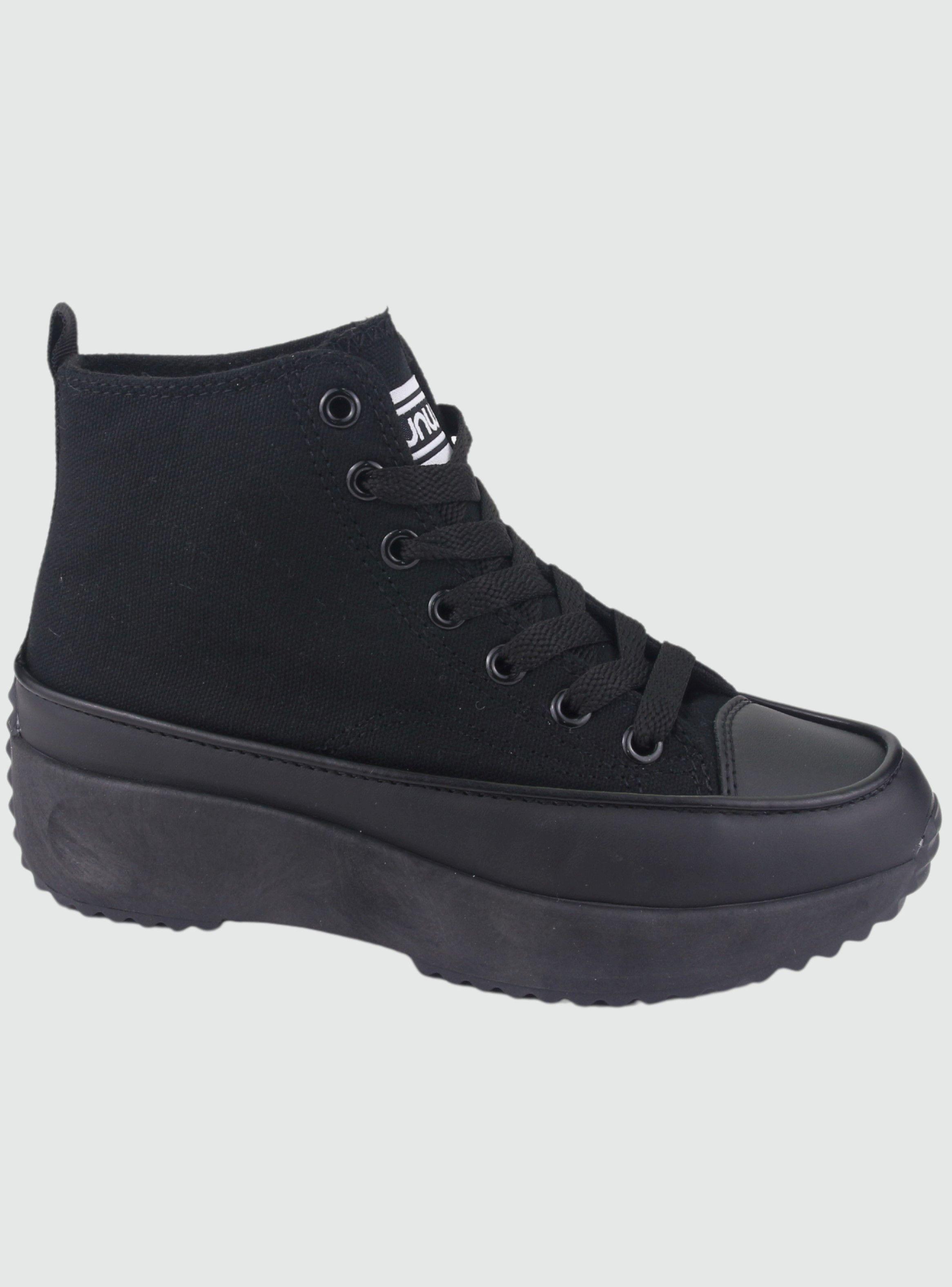 Zapatilla Funway Mujer Biggerh-1 Negro Urbano-0