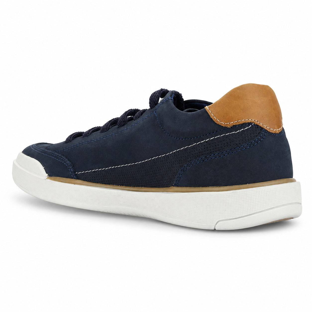 Zapatilla Ferracini Hombre 1056 Star Azul Marino Casual-3