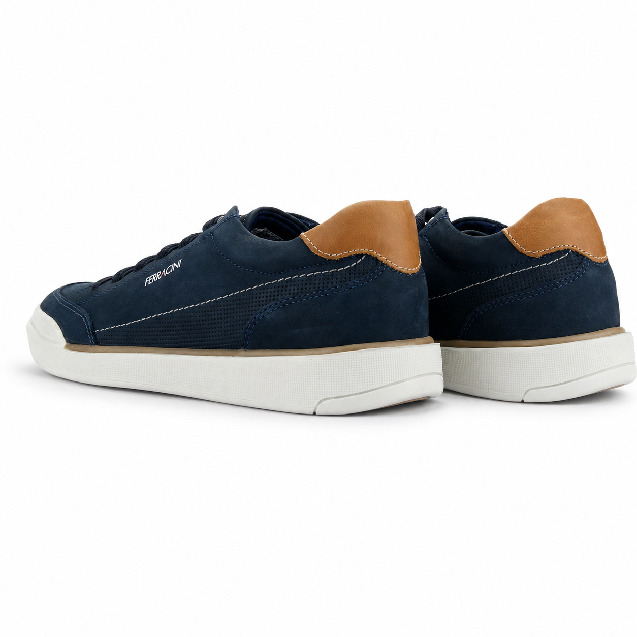 Zapatilla Ferracini Hombre 1056 Star Azul Marino Casual-7