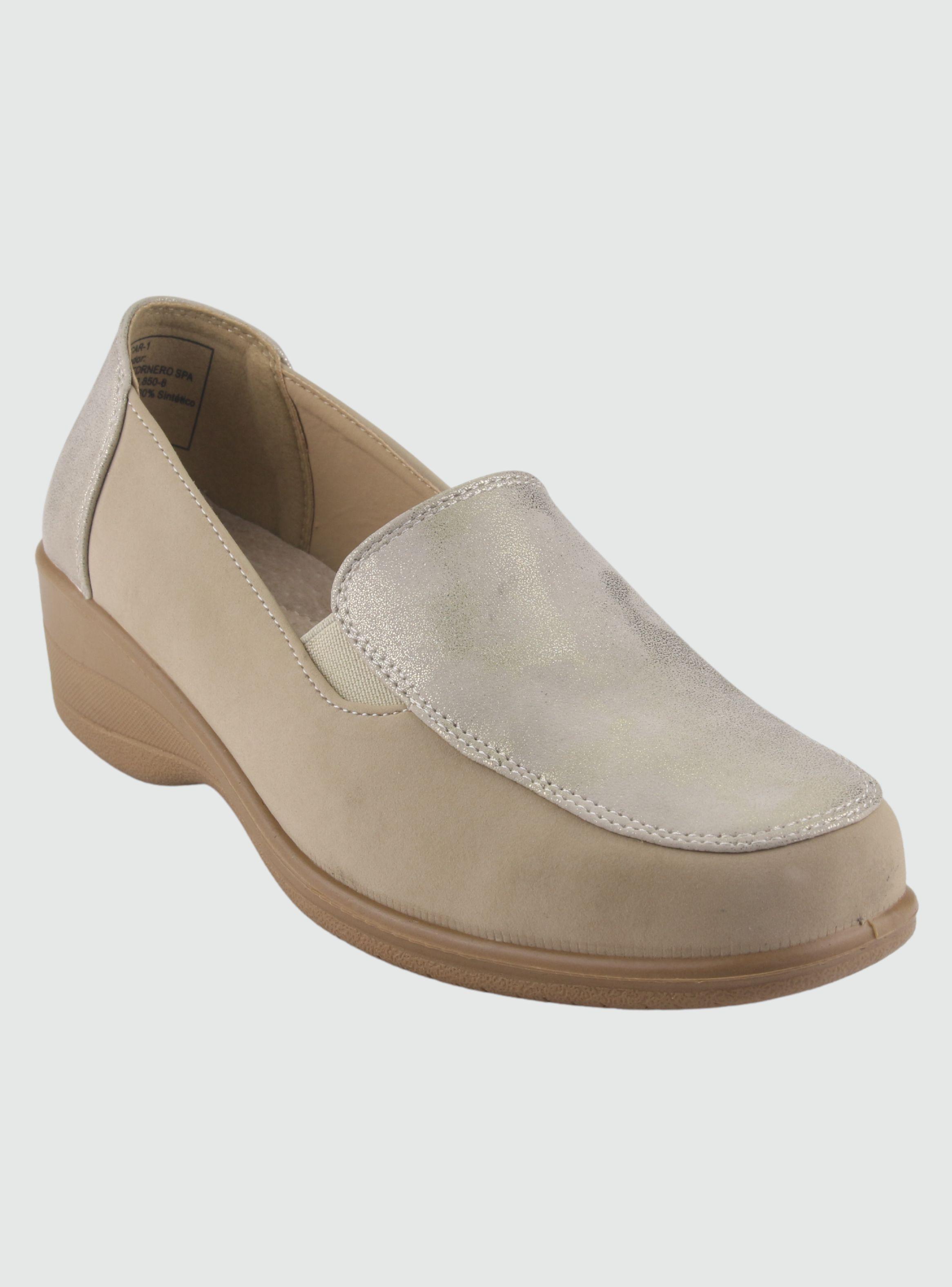 Zapato Chalada Mujer Oscar-1 Beige Comfort-2