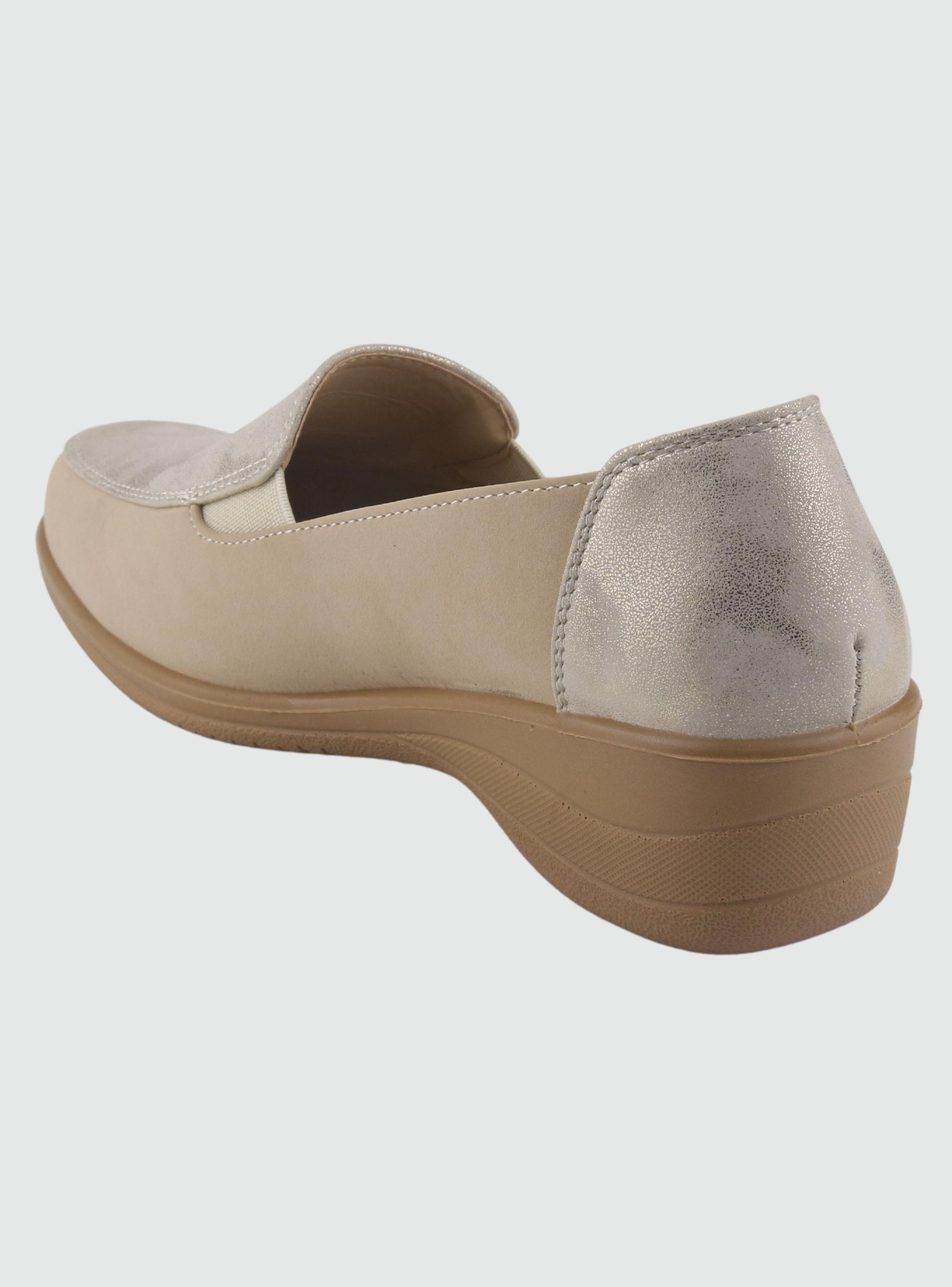 Zapato Chalada Mujer Oscar-1 Beige Comfort-3