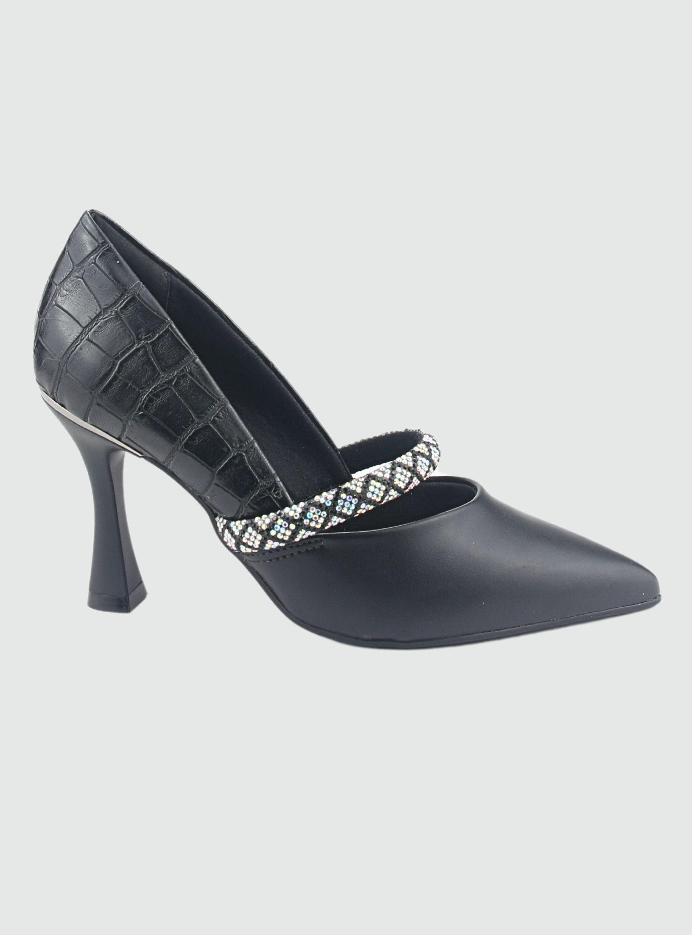 Zapato Ramarim Mujer 2418103 Negro Casual-0