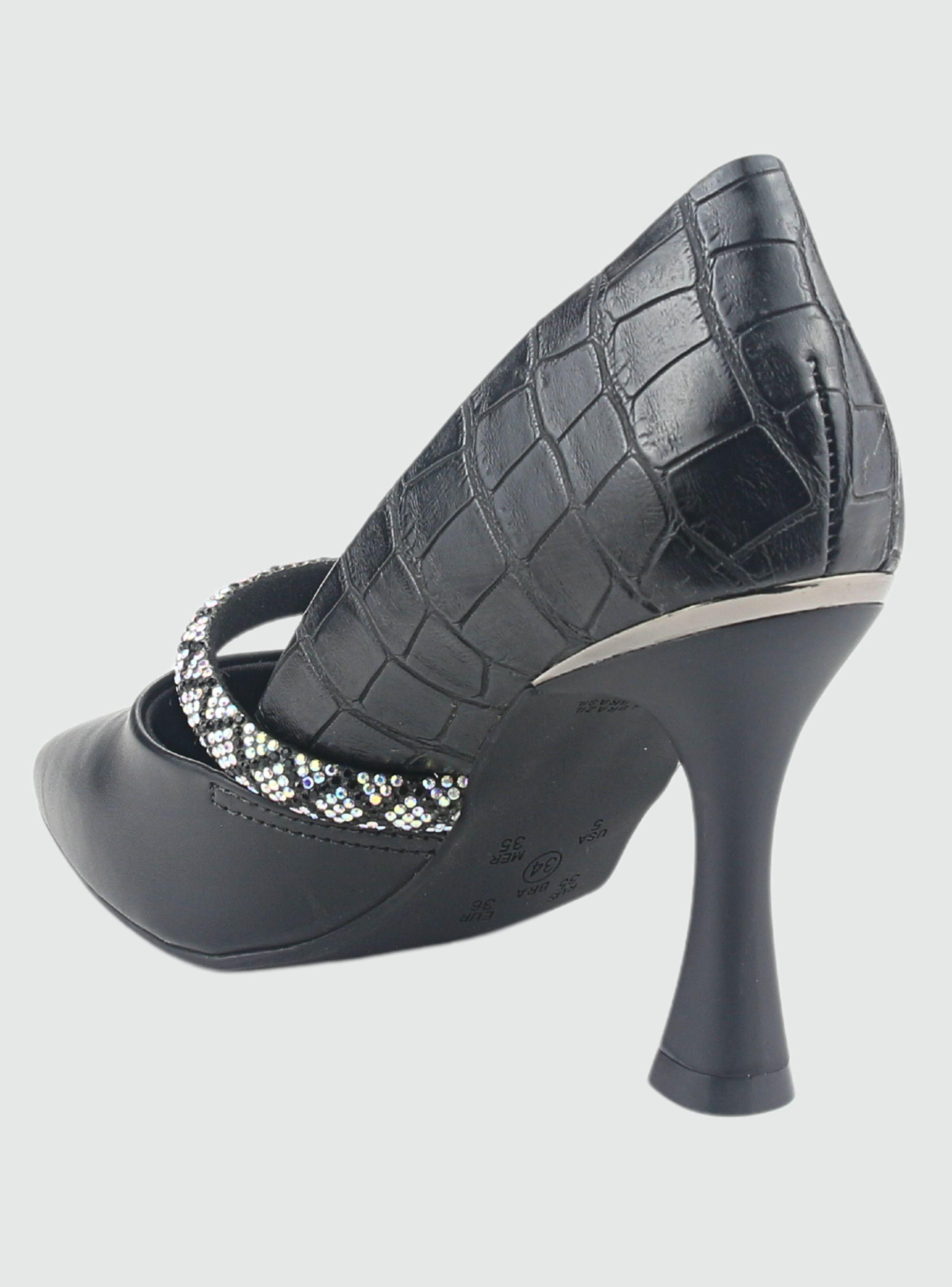 Zapato Ramarim Mujer 2418103 Negro Casual-3