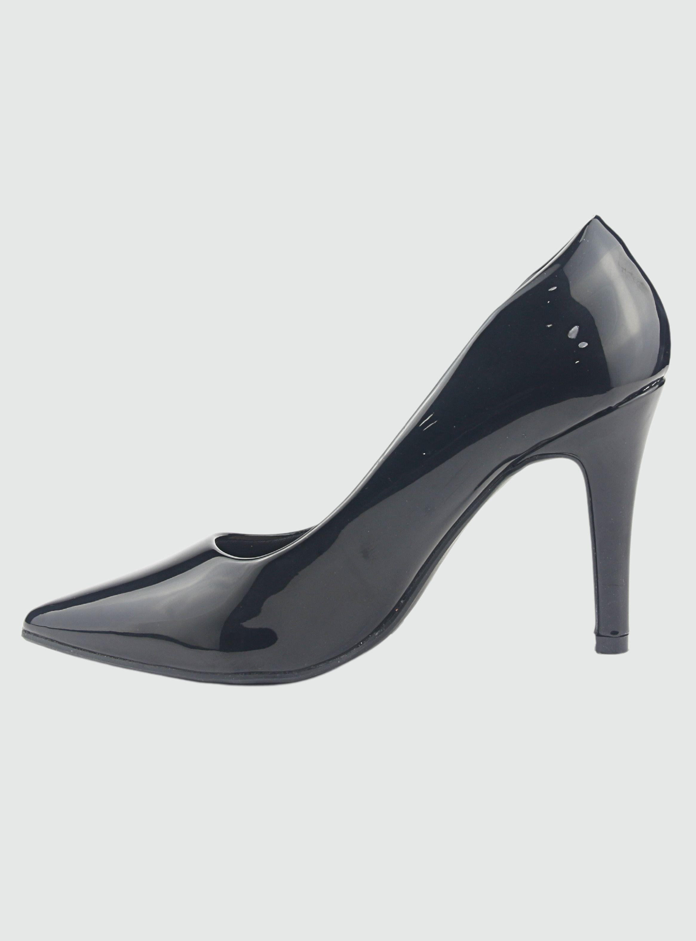 Zapato Chalada Mujer Clora-4 Negro Fiesta-1