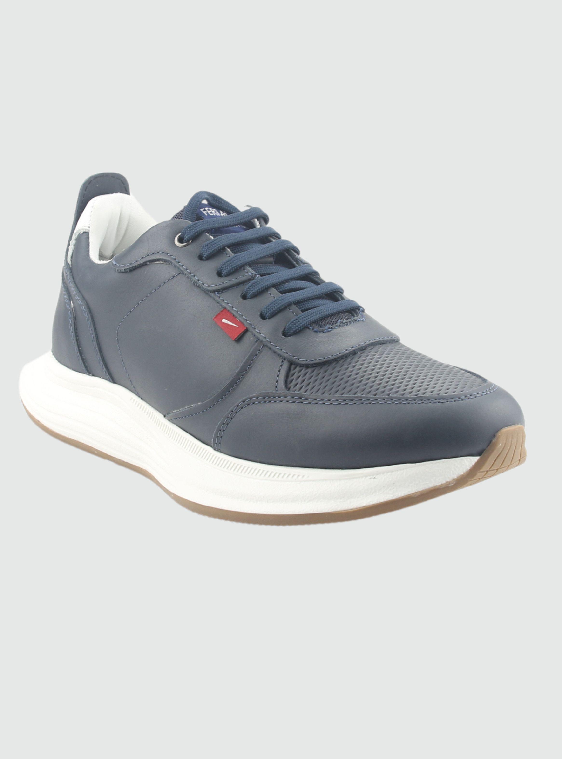 Zapatilla Ferracini Hombre 9483-650 Azul Marino Urbano-2