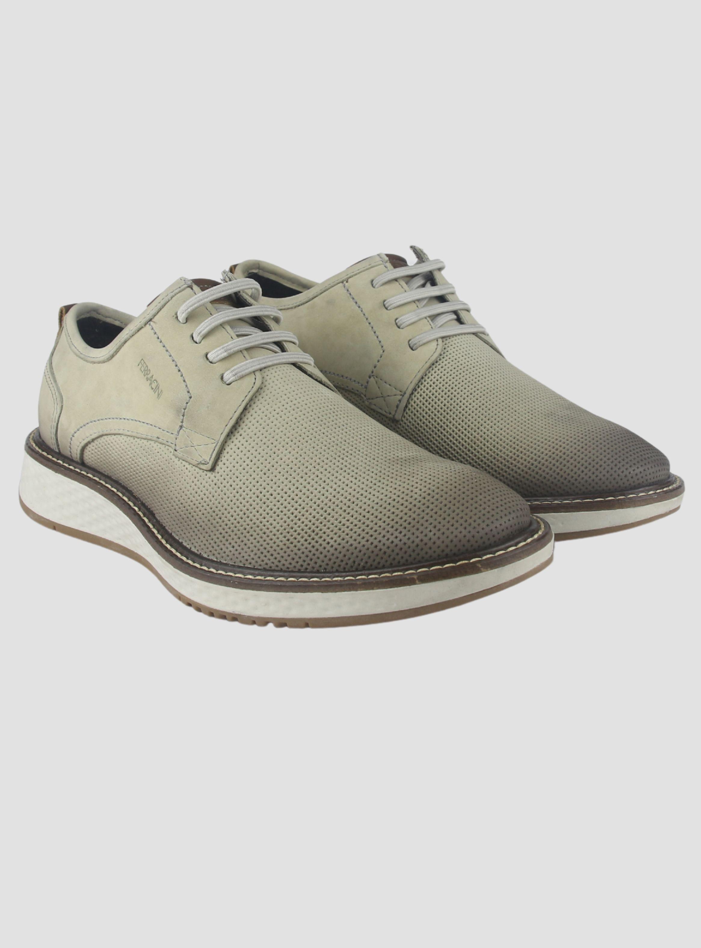 Zapato Ferracini Hombre 3302 Play Beige Casual-4