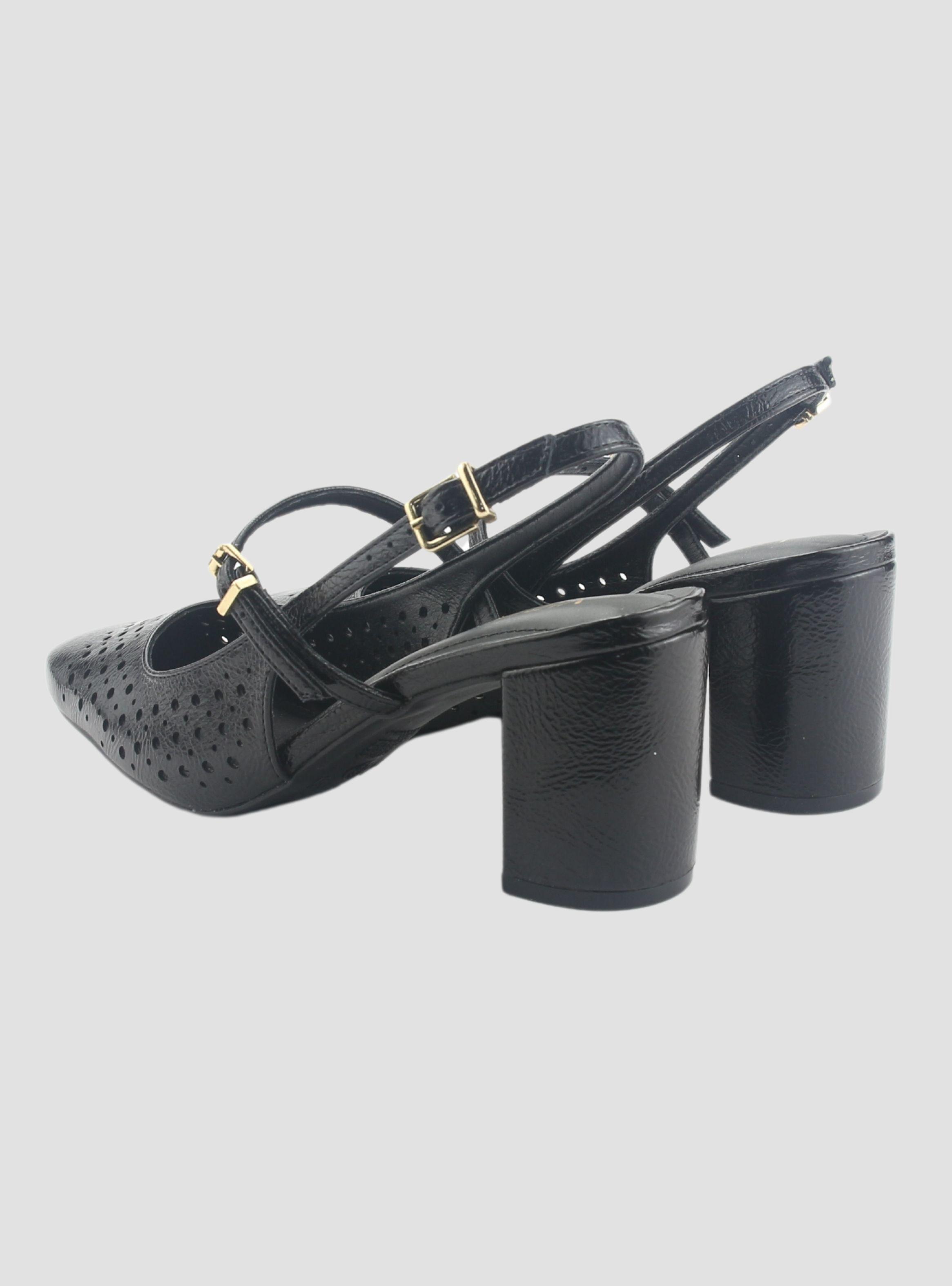 Zapato Via Marte Mujer 153-007-01 Negro Casual-5
