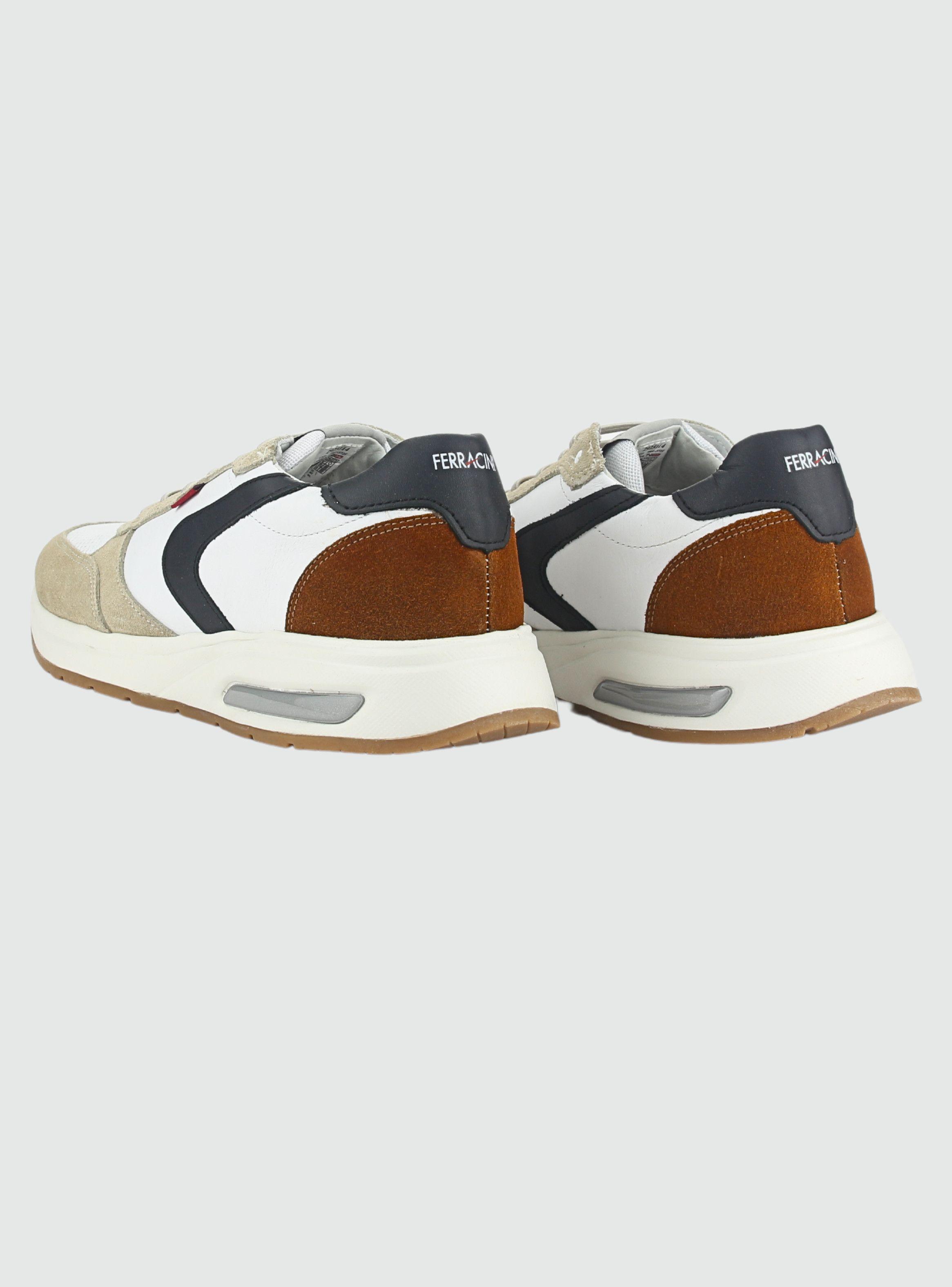 Zapatilla Ferracini Hombre 9581 Vyper Blanco Casual-5
