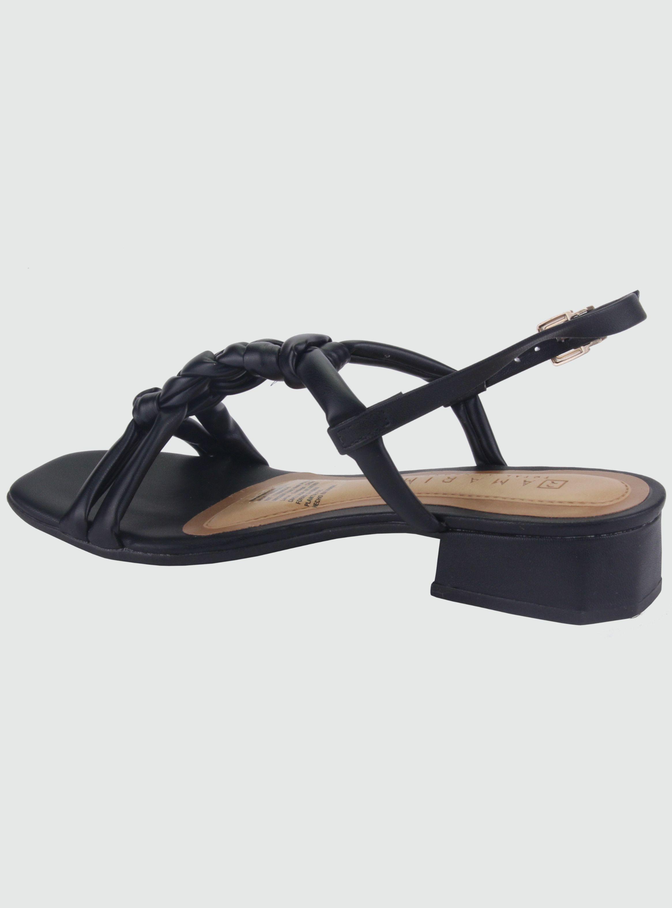 Sandalia Ramarim Mujer 2148202 Negro Moda-1
