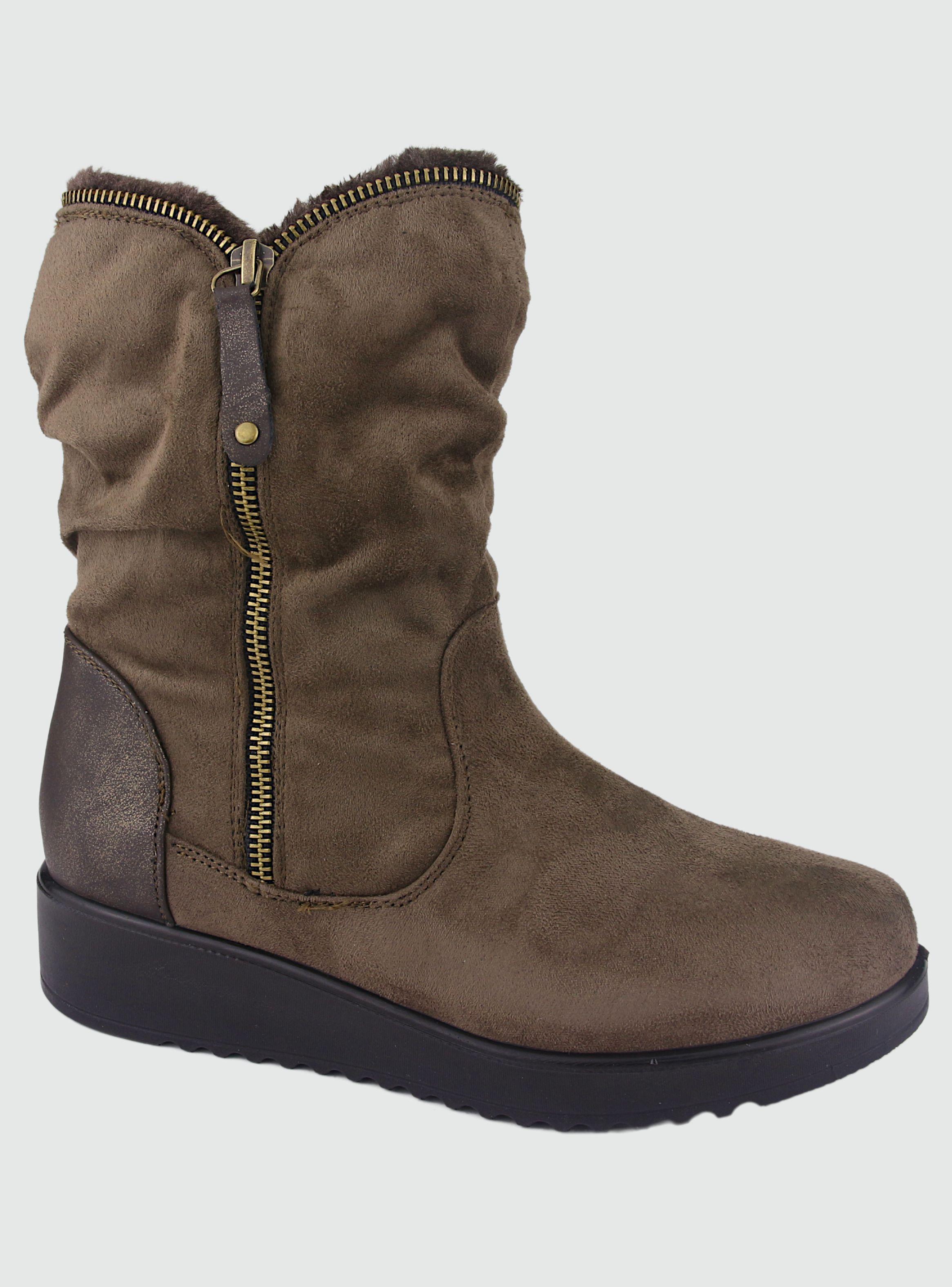 Botin Chalada Mujer Humen-1 Camel Casual-0
