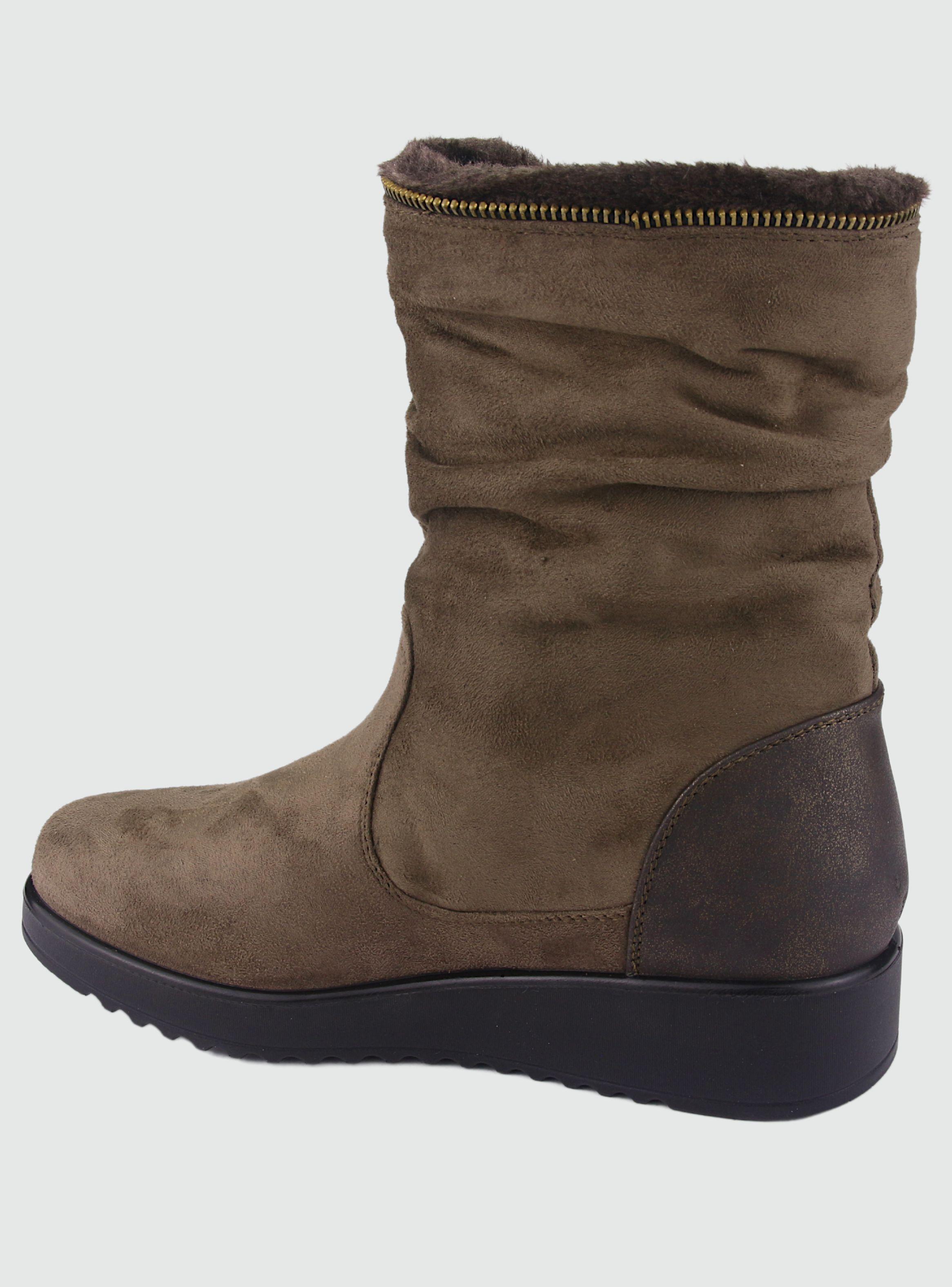 Botin Chalada Mujer Humen-1 Camel Casual-1