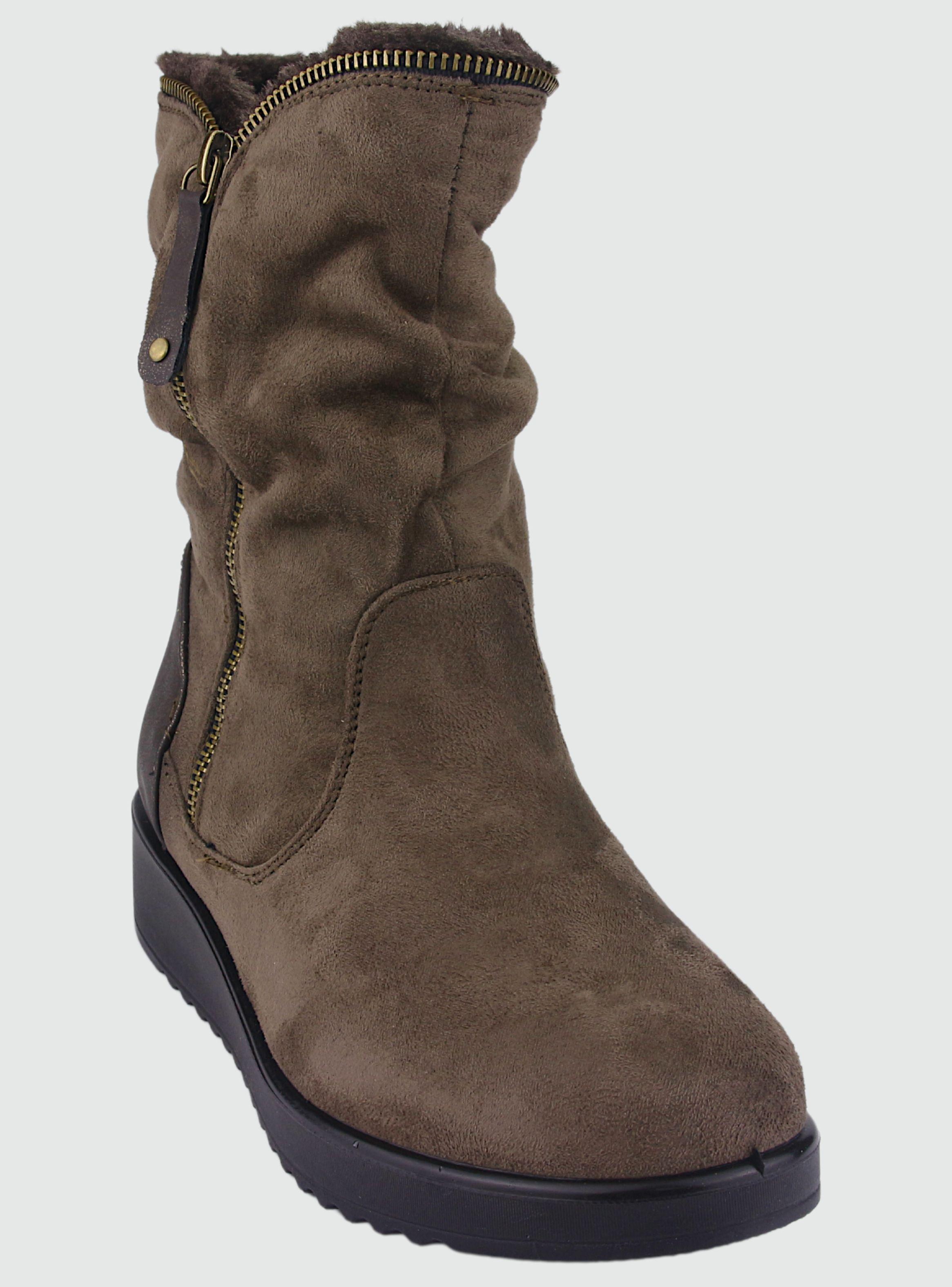 Botin Chalada Mujer Humen-1 Camel Casual-2