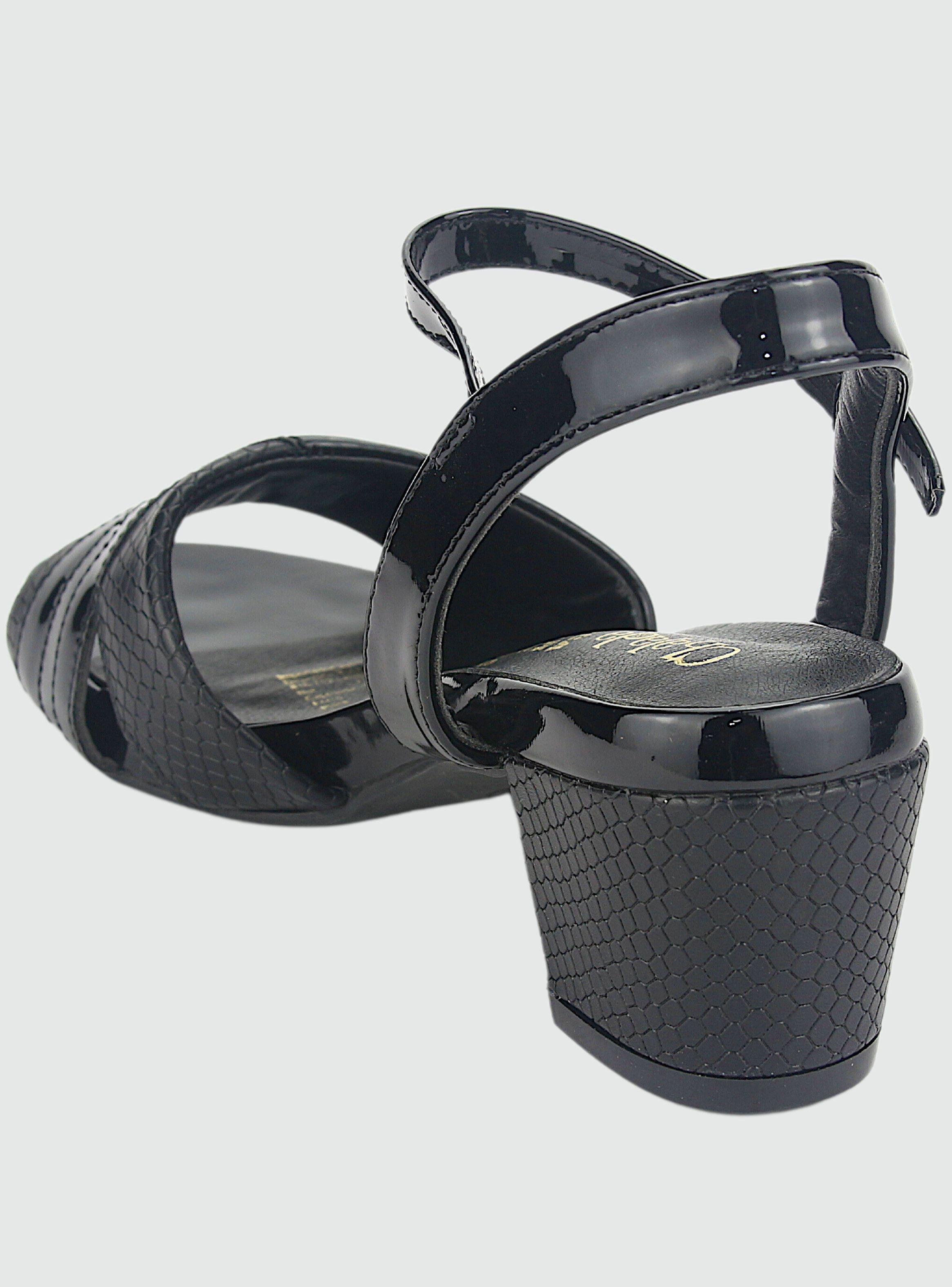 Sandalia Chalada Mujer Flex-5 Negro Casual-3