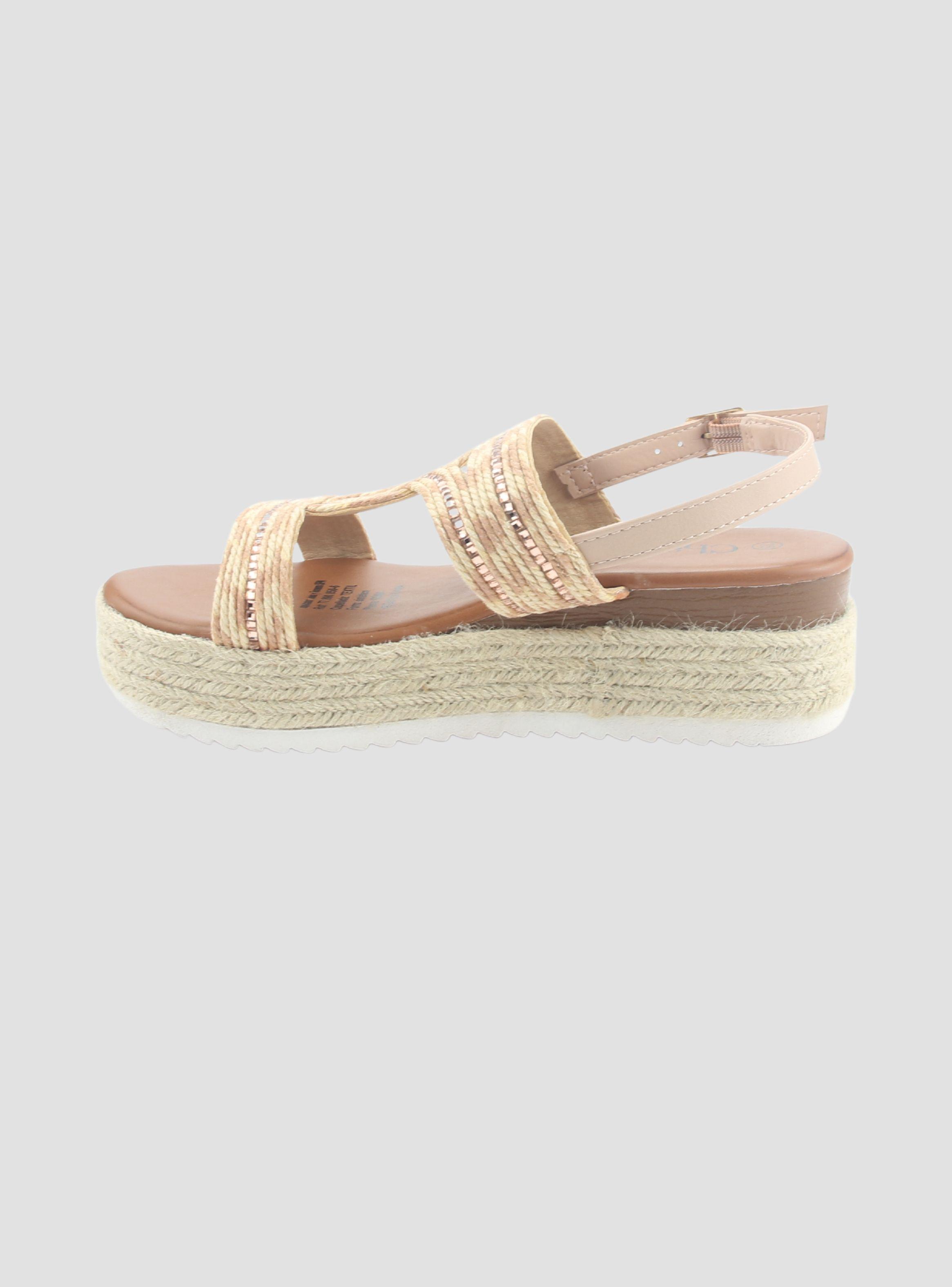 Sandalia Chalada Mujer Cuna-1 Rosado Casual-1