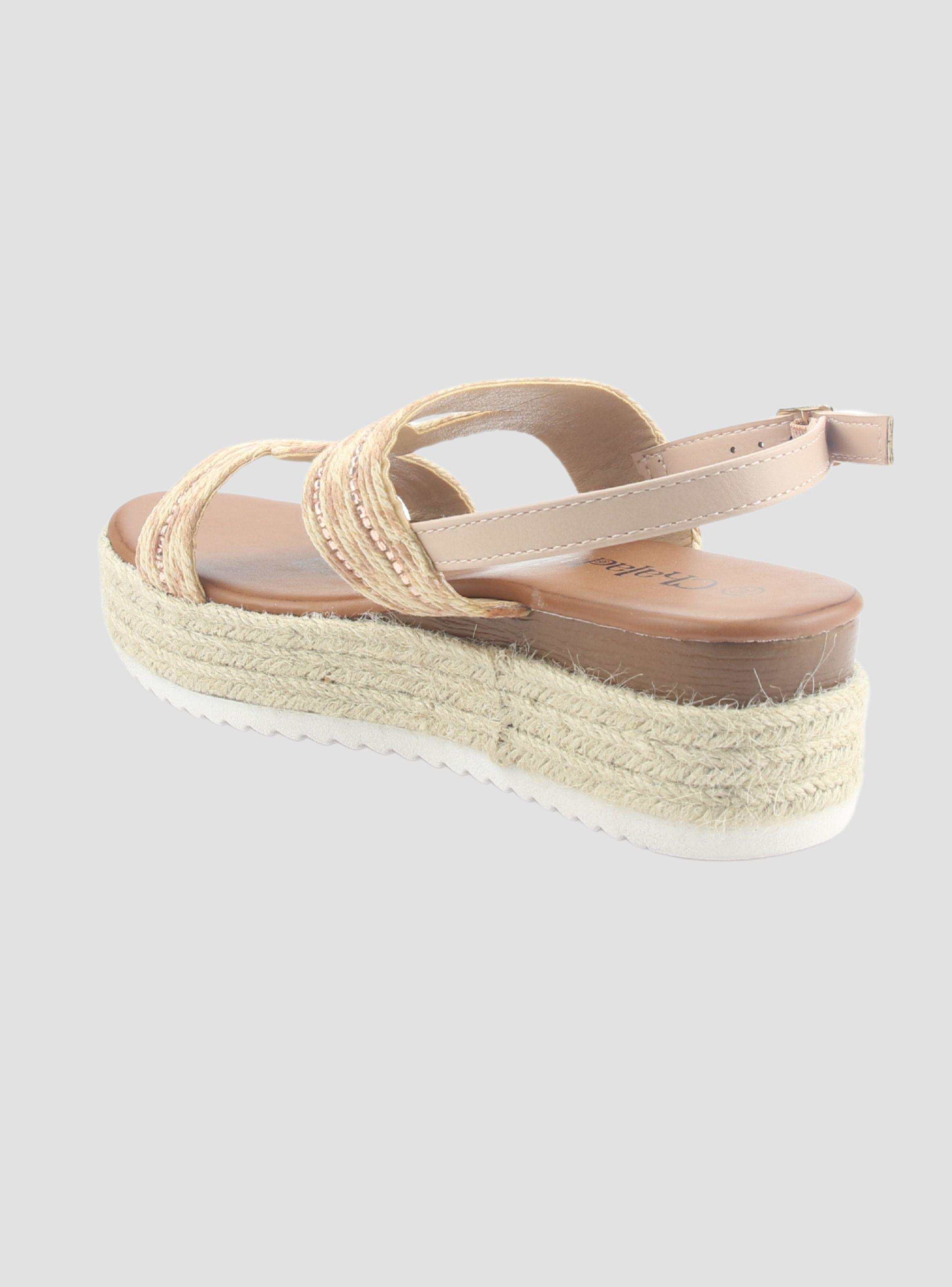 Sandalia Chalada Mujer Cuna-1 Rosado Casual-3