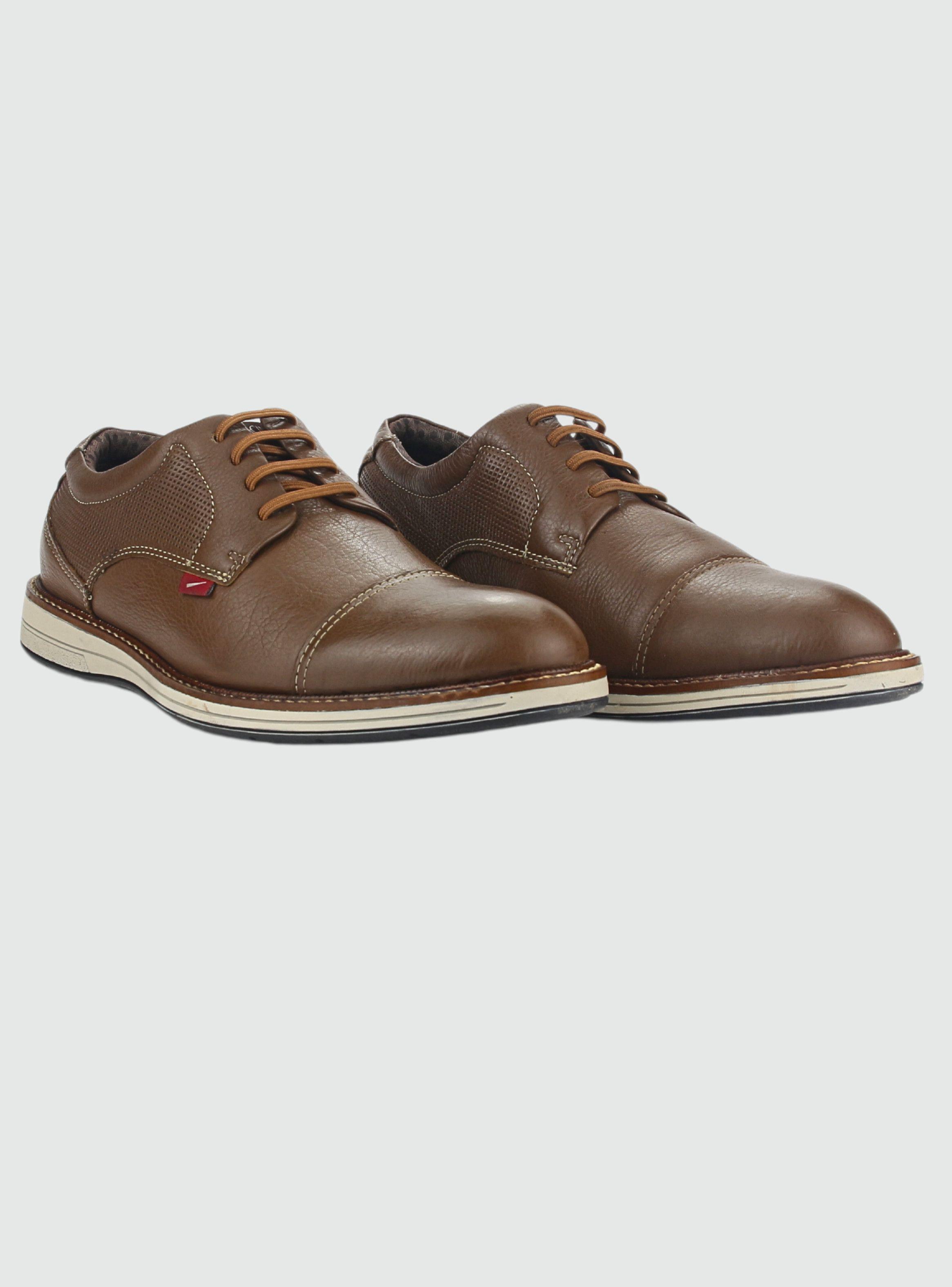 Zapato Ferracini Hombre 6151 Kingston Café Casual-4