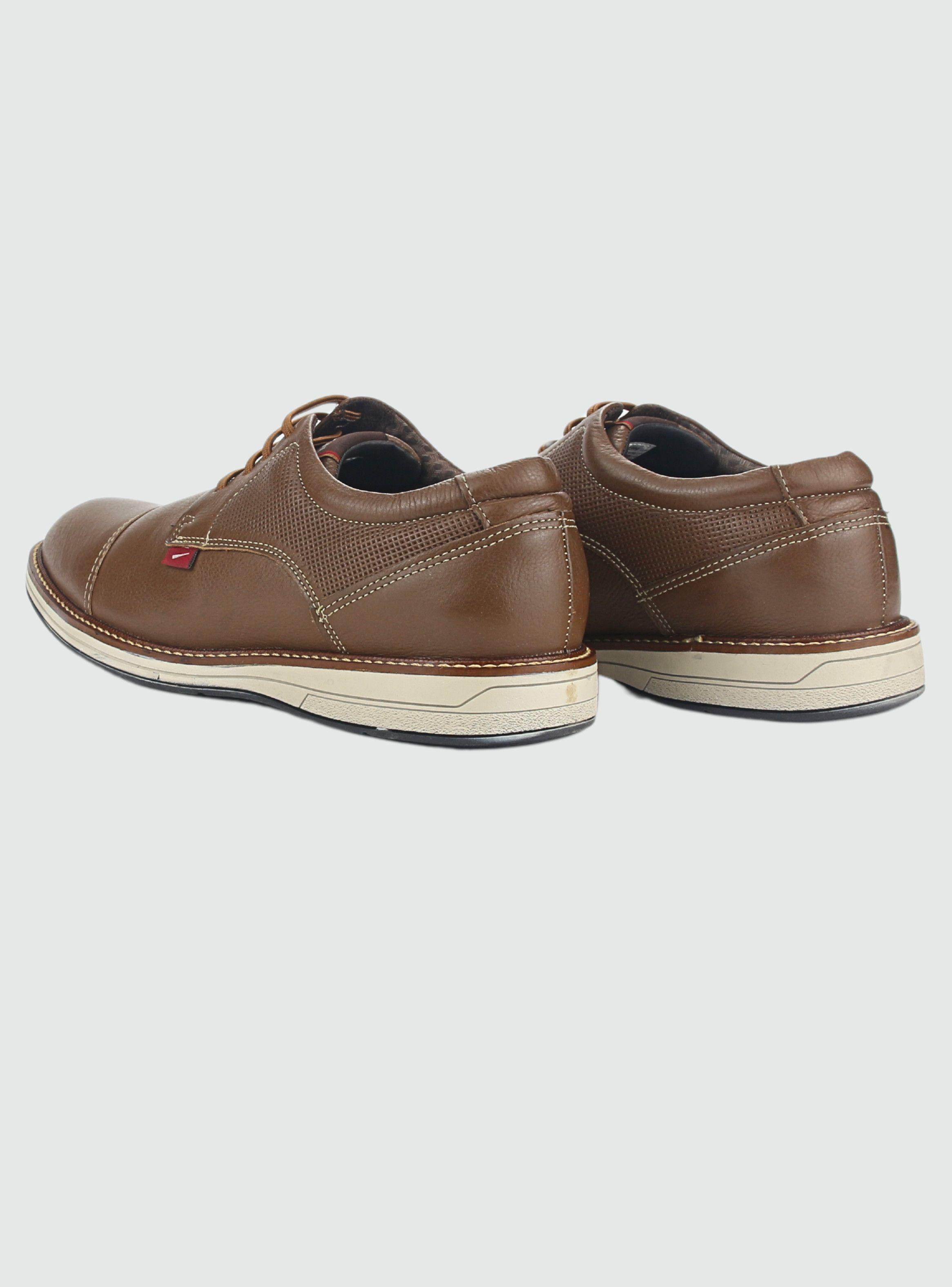 Zapato Ferracini Hombre 6151 Kingston Café Casual-5