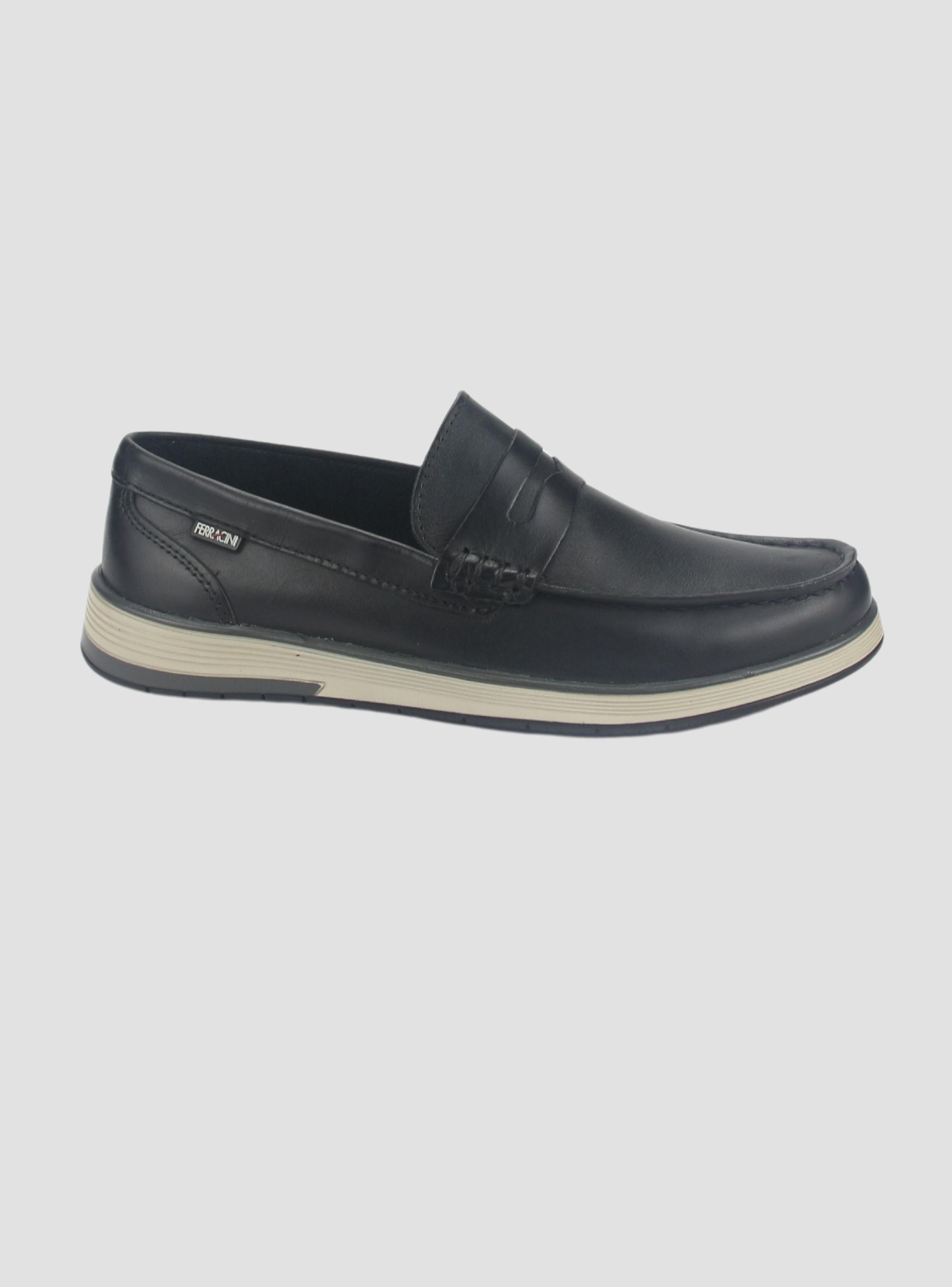 Mocasin Ferracini Hombre 6988 Ultra Summer Negro Casual-0