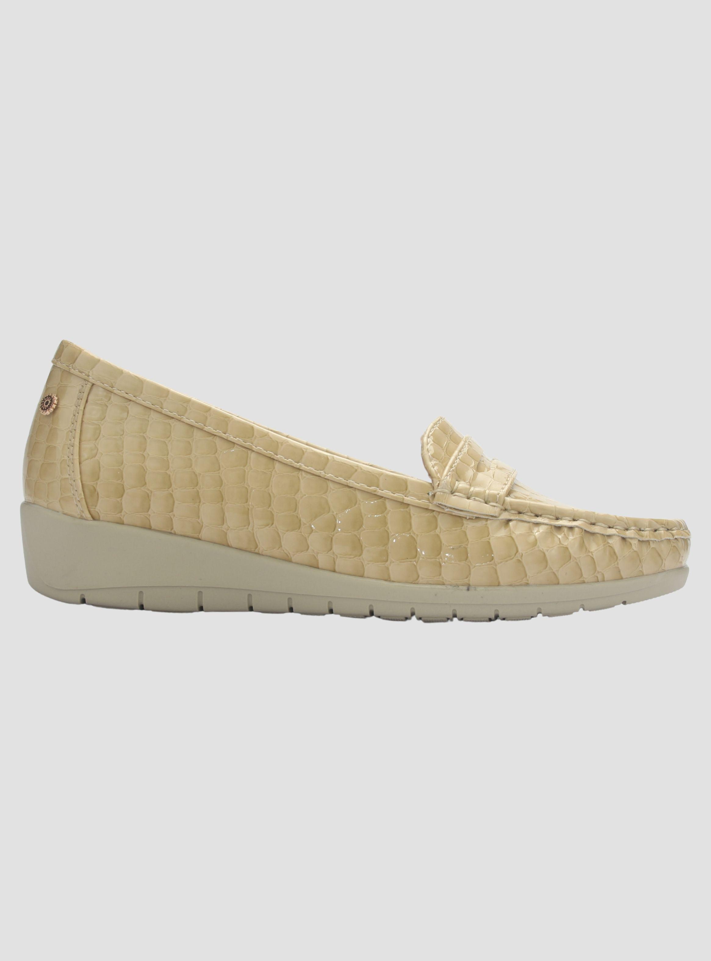 Mocasin Mujer  Chalada Nautico-3 Plateado Casual-0