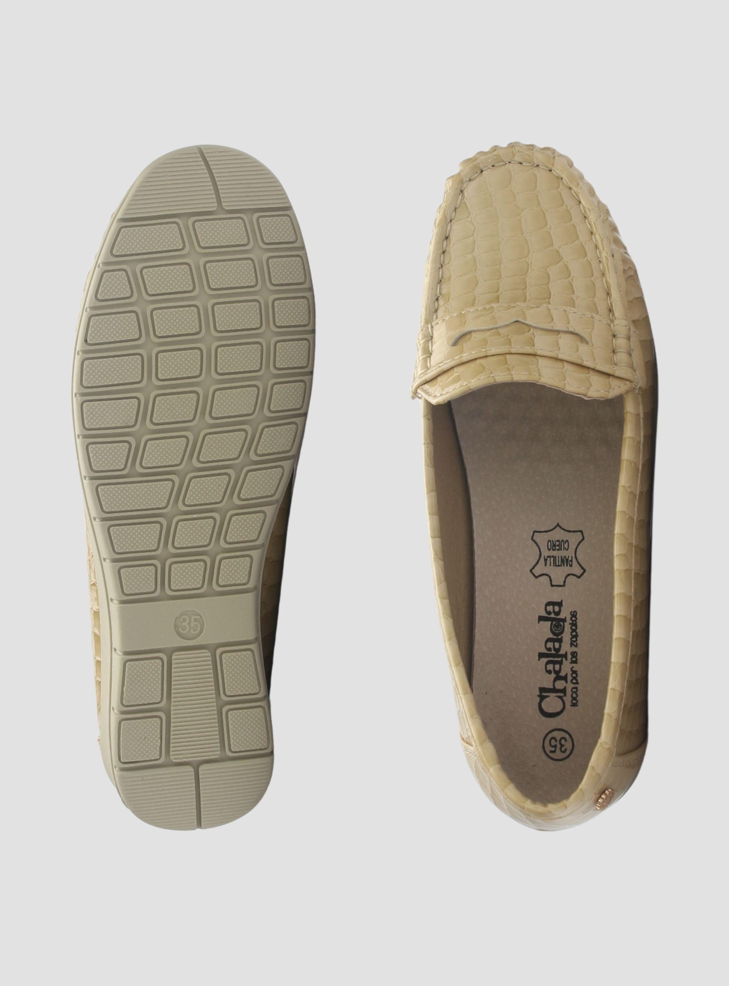 Mocasin Mujer  Chalada Nautico-3 Plateado Casual-4
