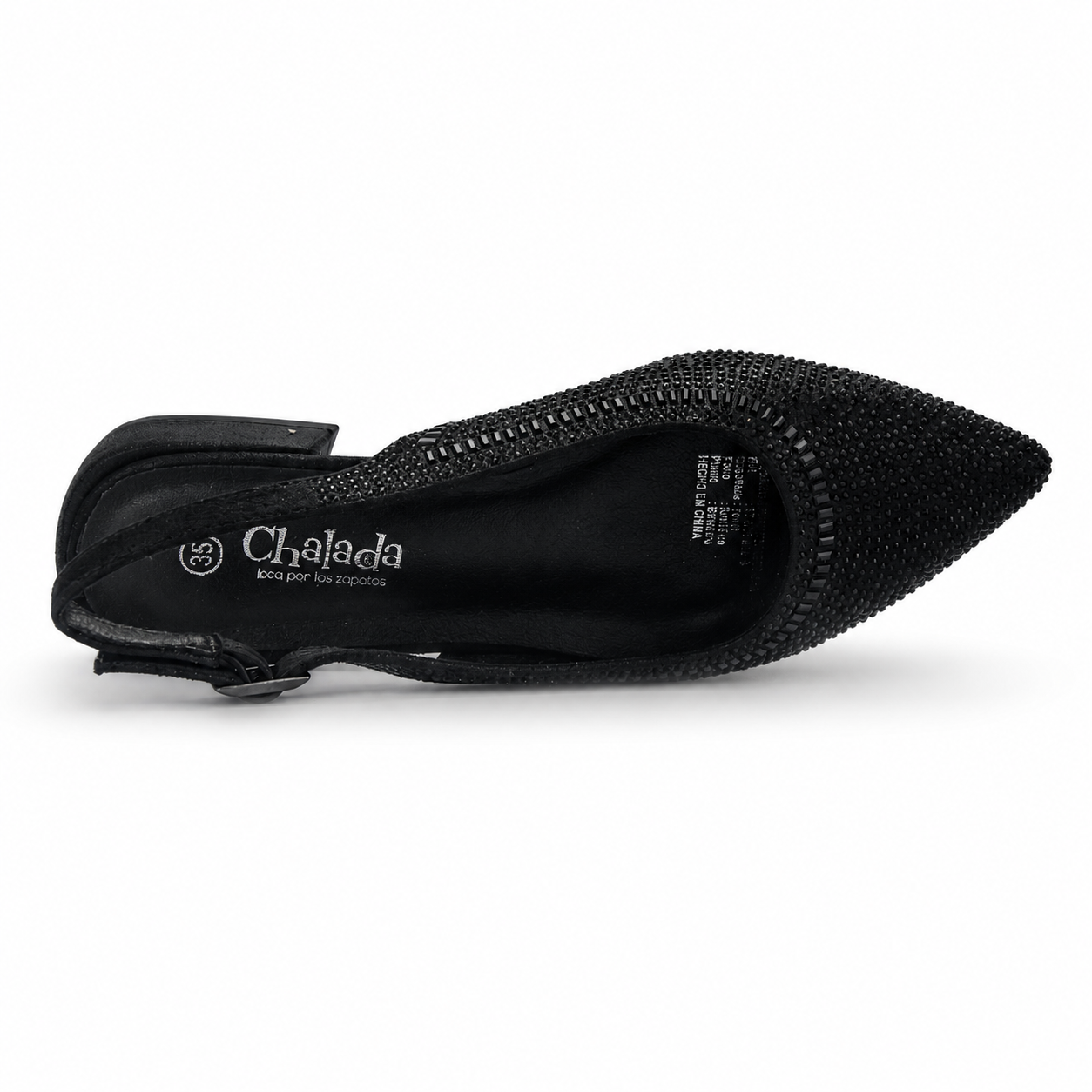 Ballerina Negro Mujer Casual Chalada Diri-4