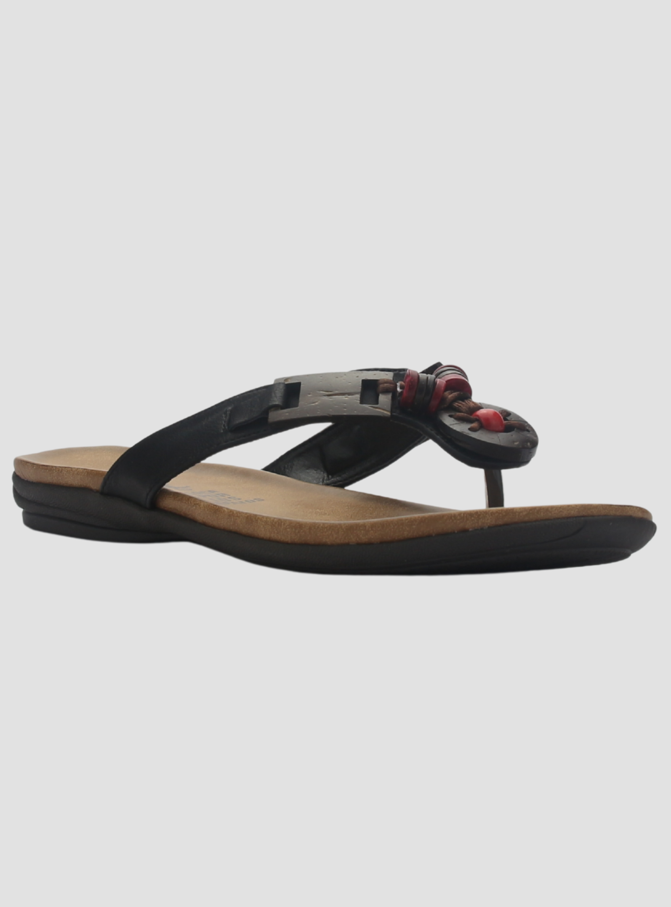 Sandalia Chalada Mujer Anatomic40 Negro Casual-2