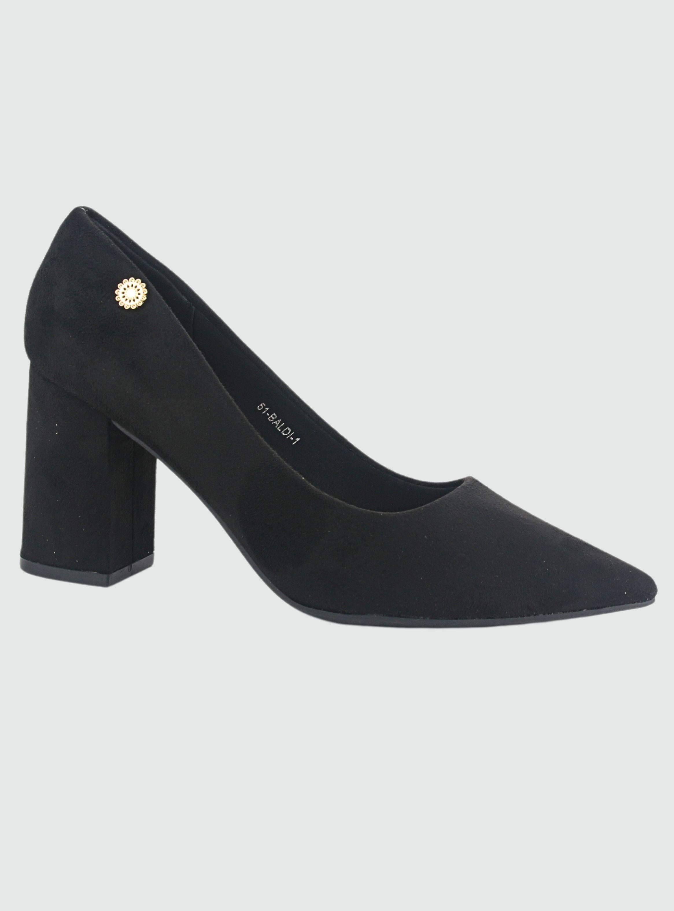 Zapato Chalada Mujer Baldi-1 Negro Casual-0