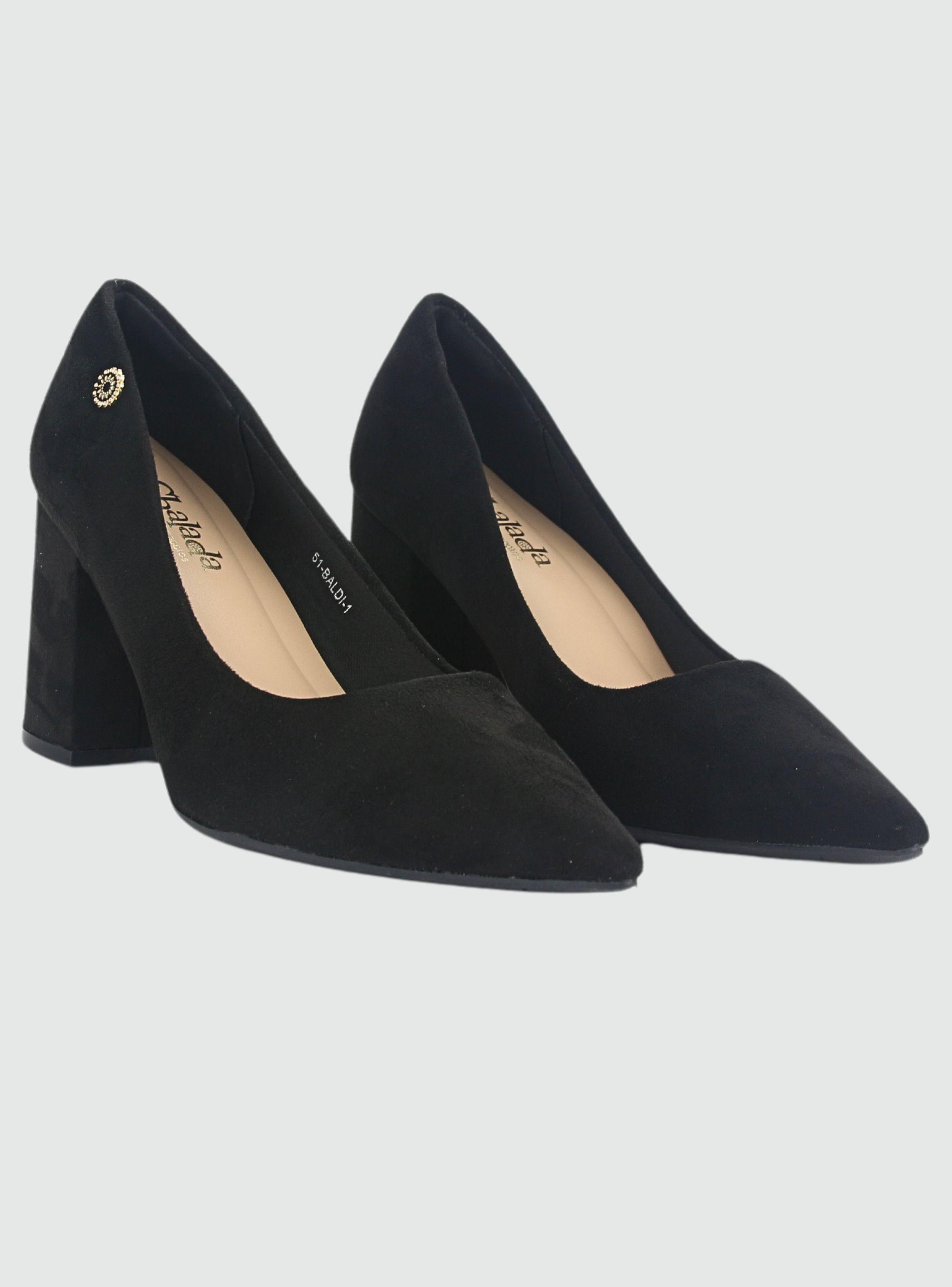 Zapato Chalada Mujer Baldi-1 Negro Casual-4