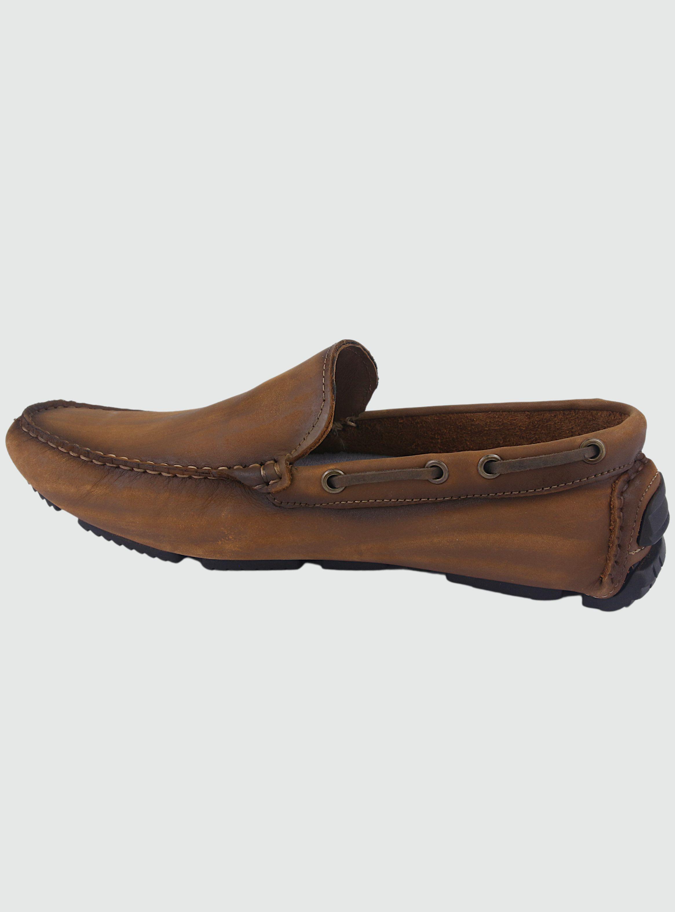 Mocasin Ferracini Hombre 3458 Beige Casual-1