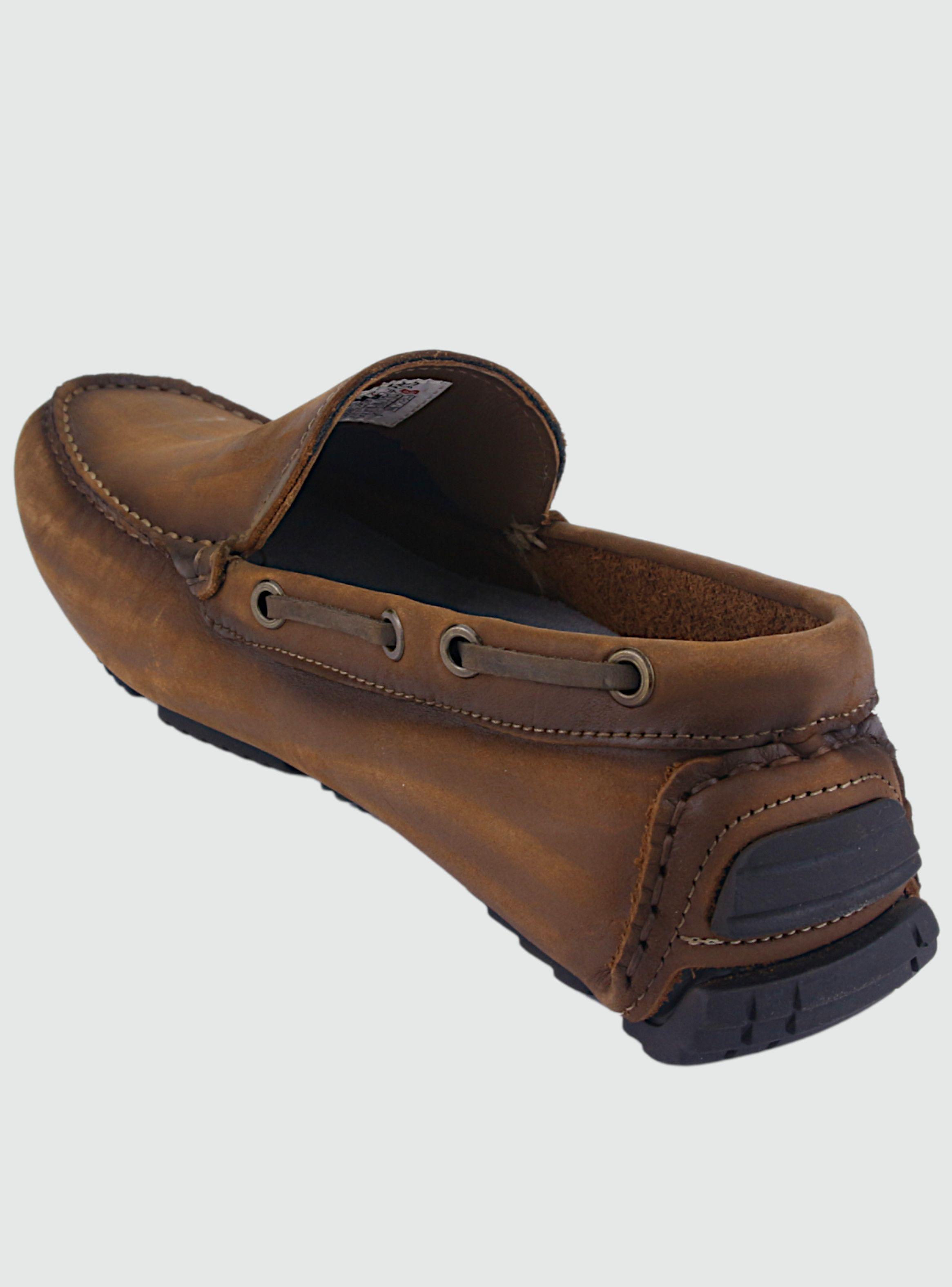 Mocasin Ferracini Hombre 3458 Beige Casual-3