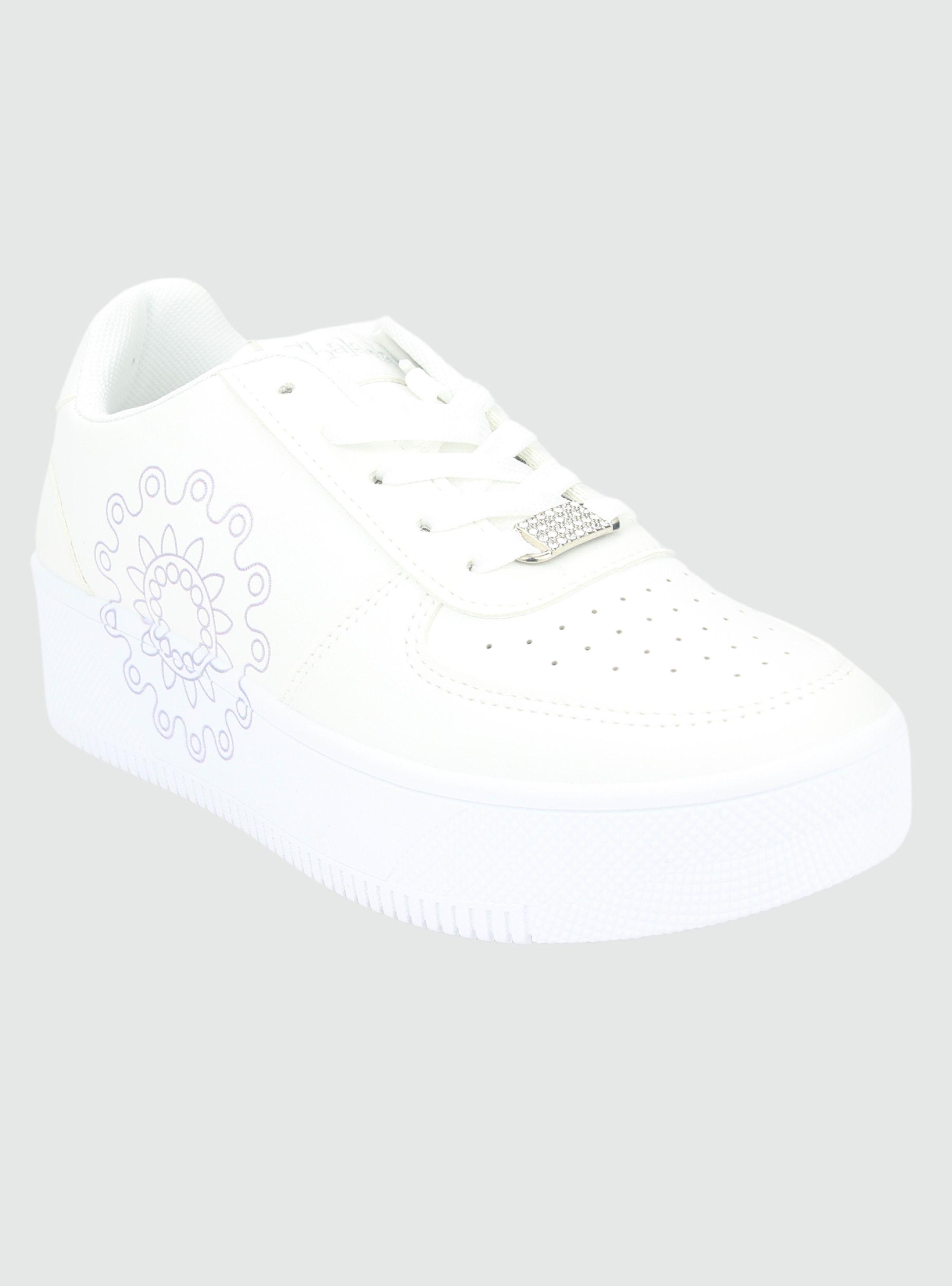 Zapatilla Chalada Mujer Nest-2 Blanco Urbano-2