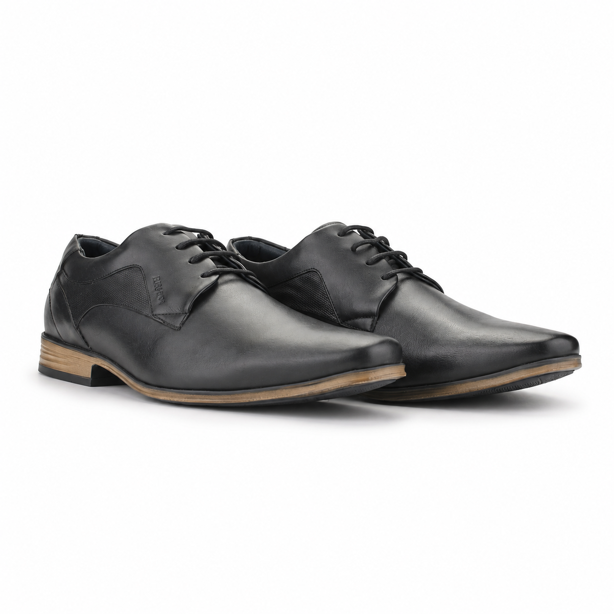 Zapato Ferracini Hombre 6067 Derby Negro Matte Casual-6