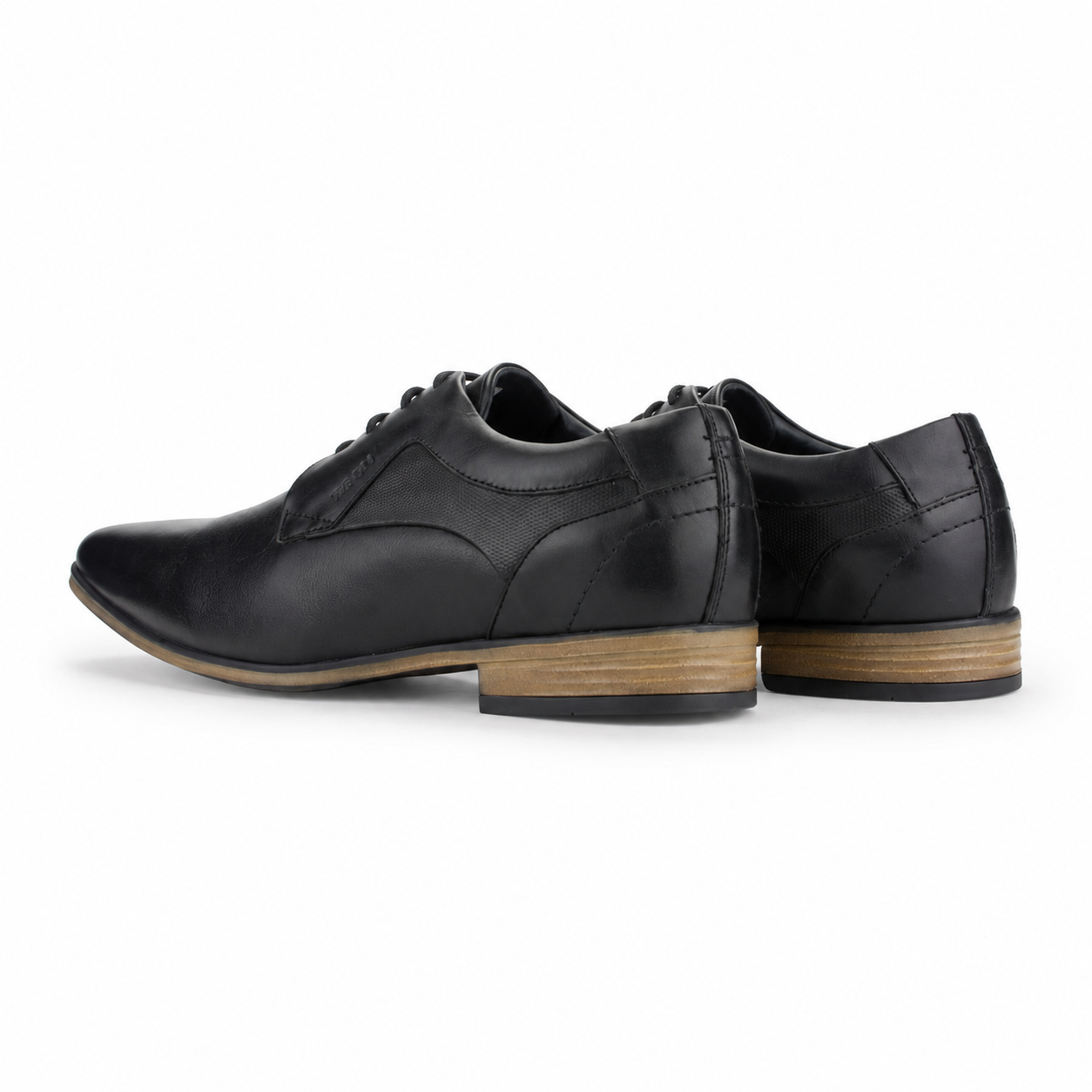Zapato Ferracini Hombre 6067 Derby Negro Matte Casual-7