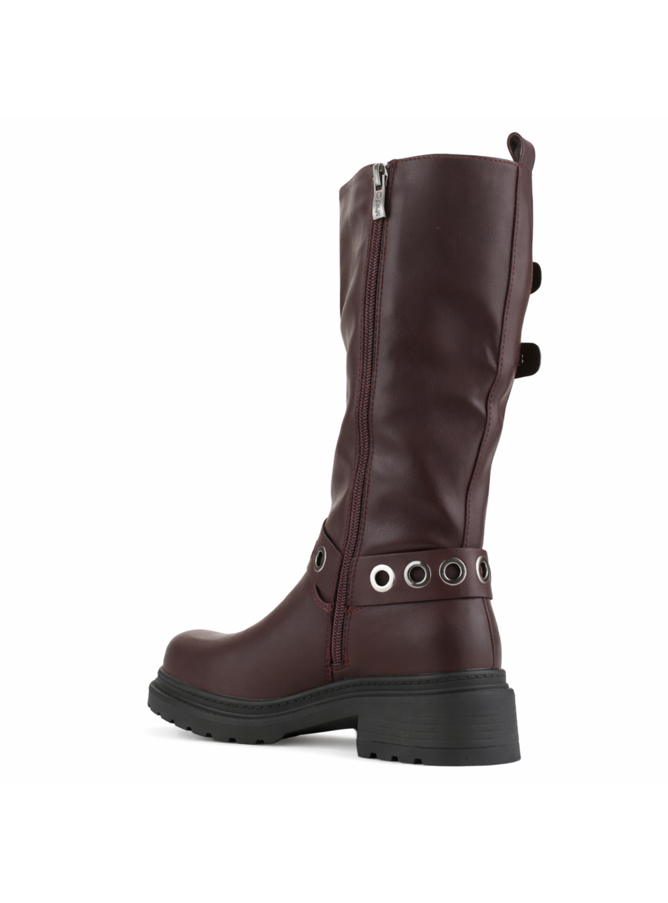 Botin Burdeo Mujer Casual Chalada Bika-3