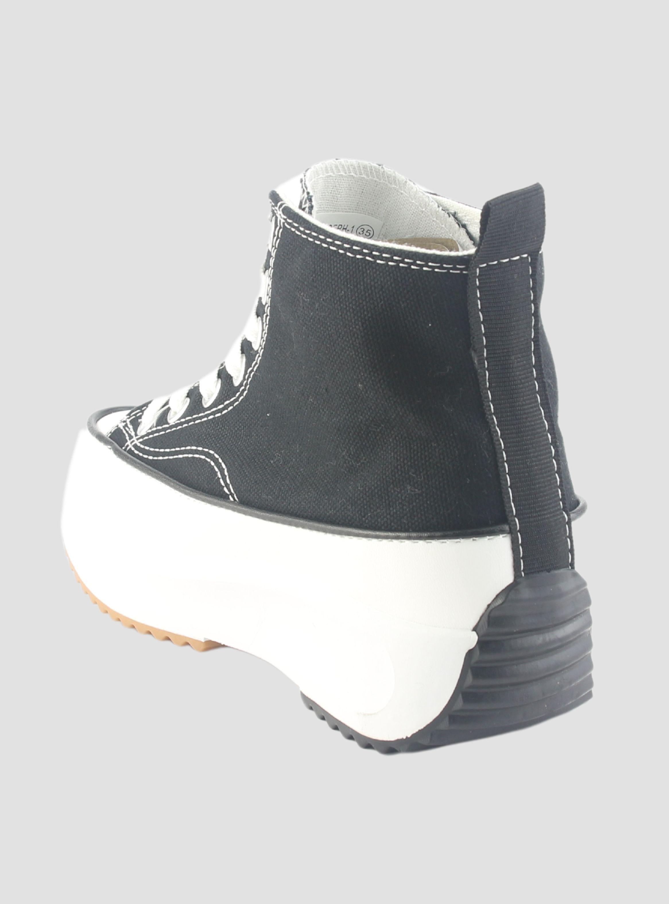Zapatilla Chalada Mujer Biggerh-1 Negro Moda-3