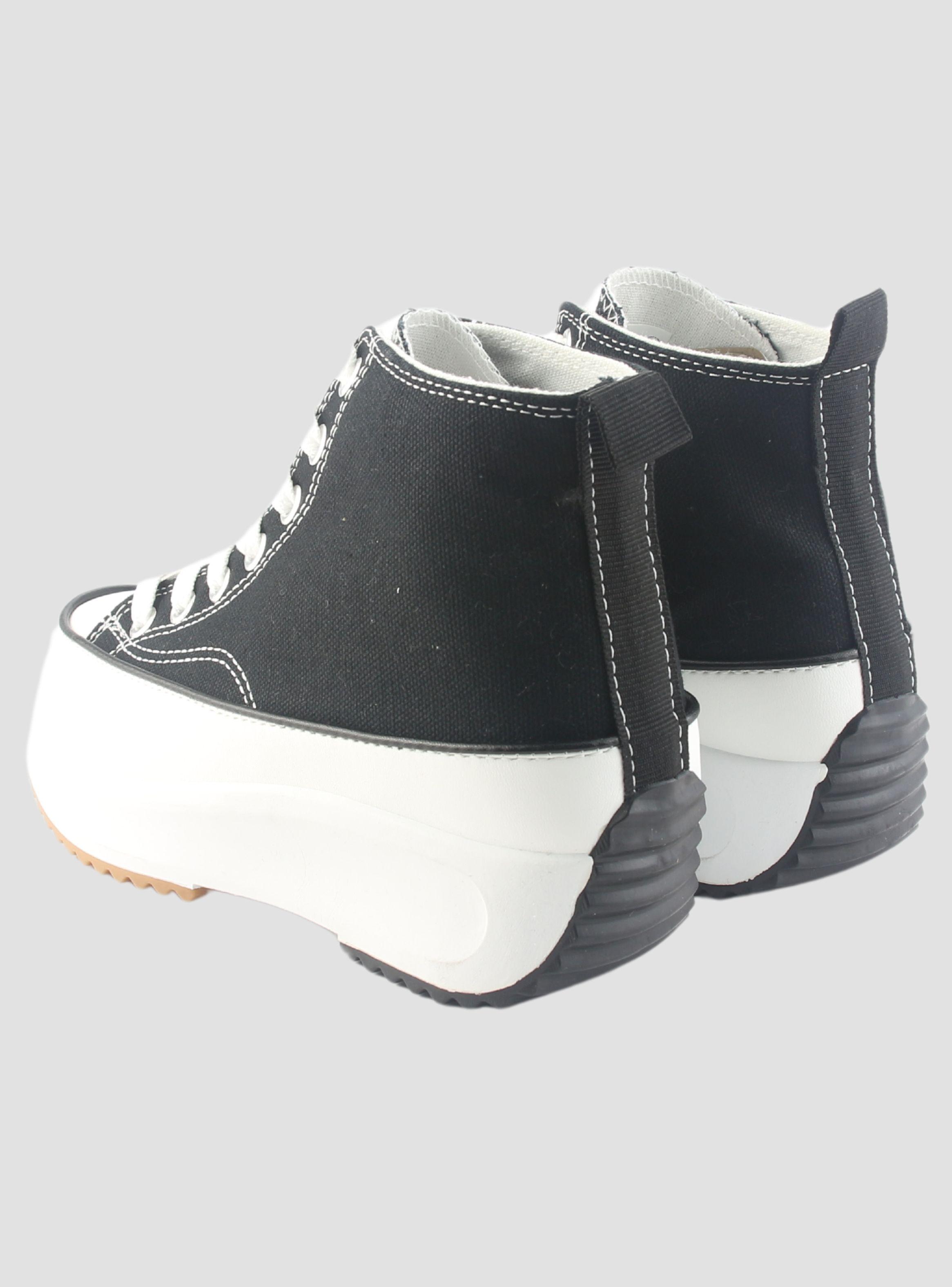 Zapatilla Chalada Mujer Biggerh-1 Negro Moda-5