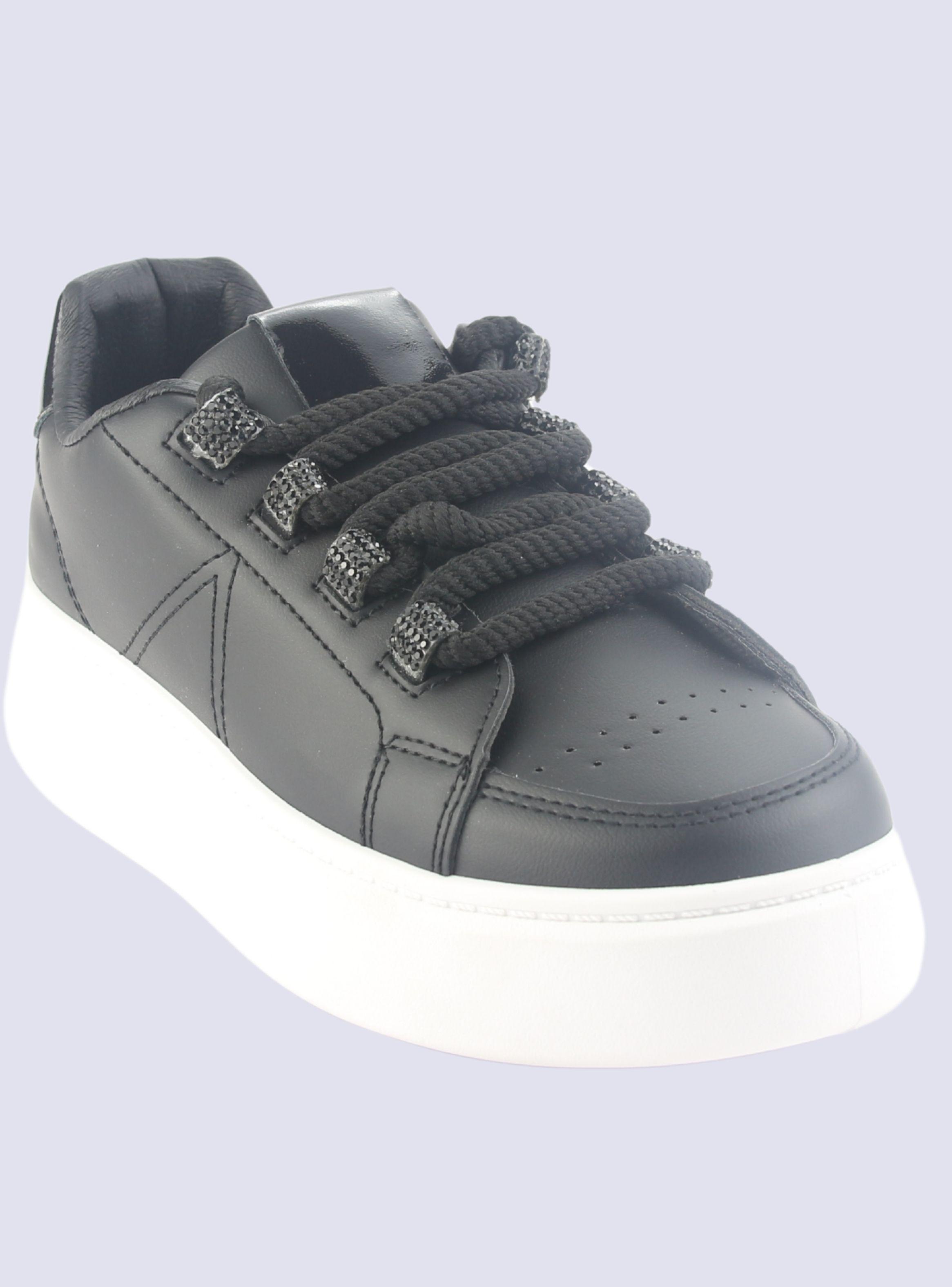 Zapatilla Chalada Mujer Tribol-1 Negro Urbano-2