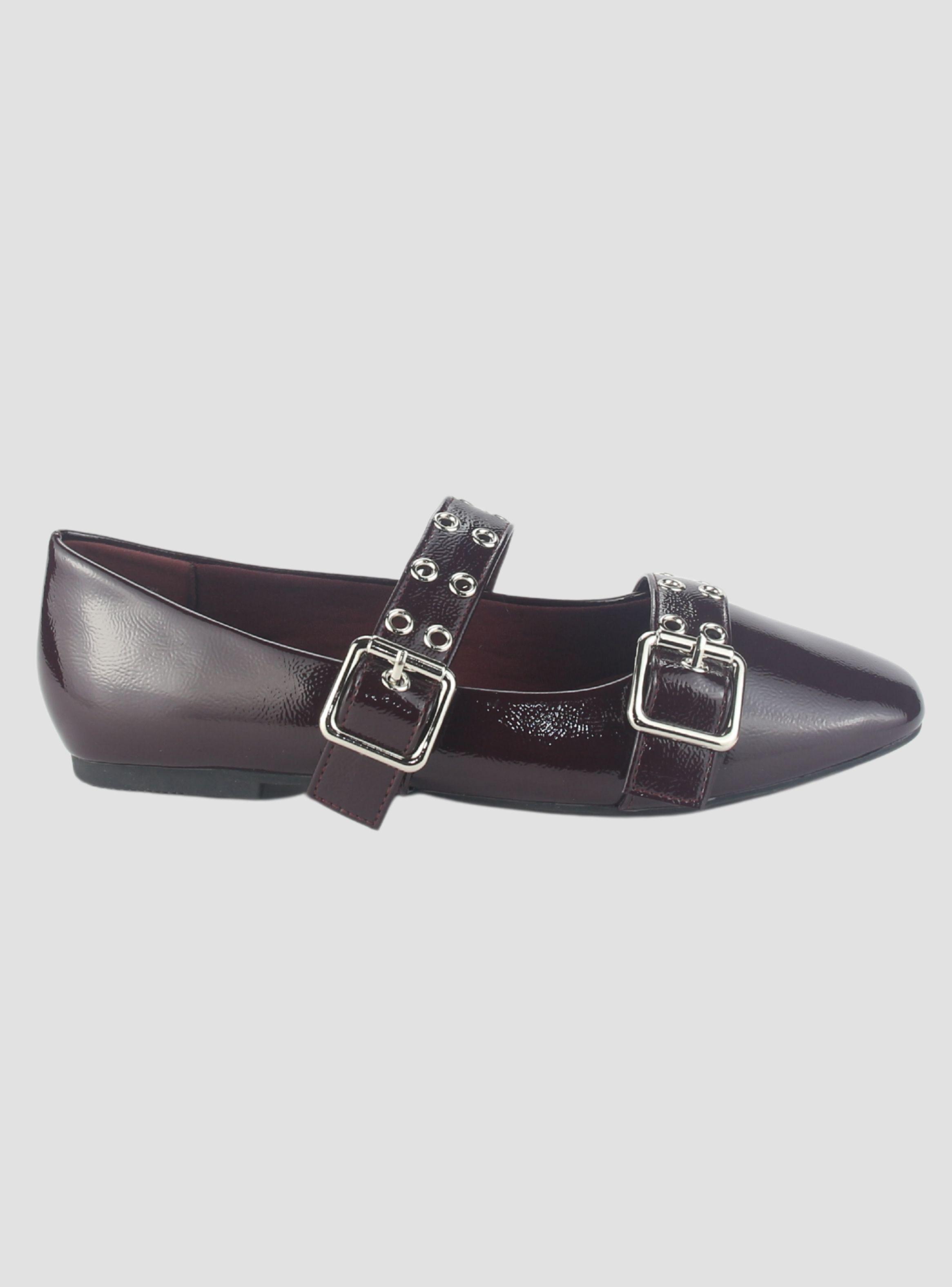 Ballerina Chalada Mujer Miu-7 Burdeo Casual-0