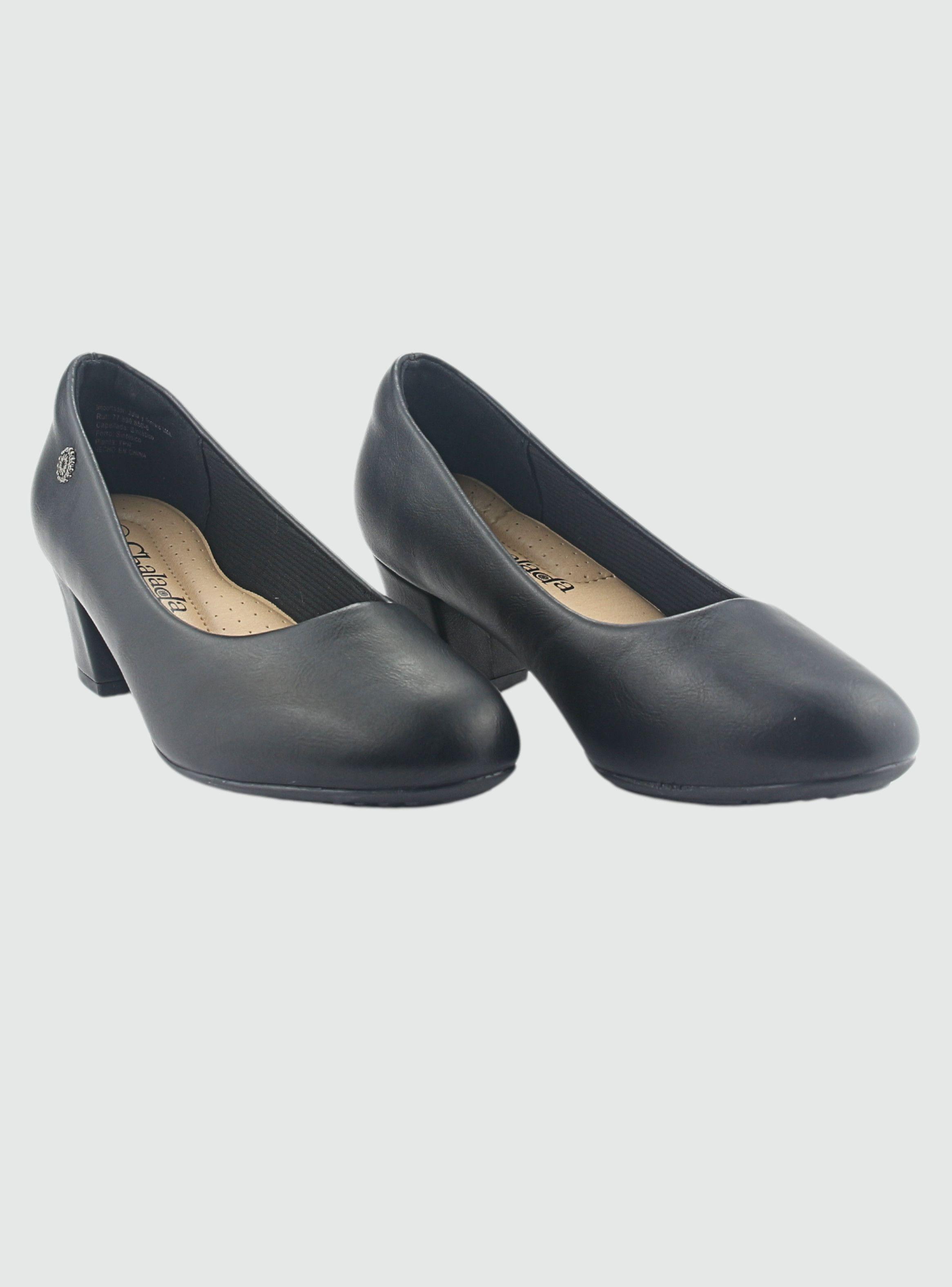 Zapato Chalada Mujer Flexi-24 Negro Casual-4