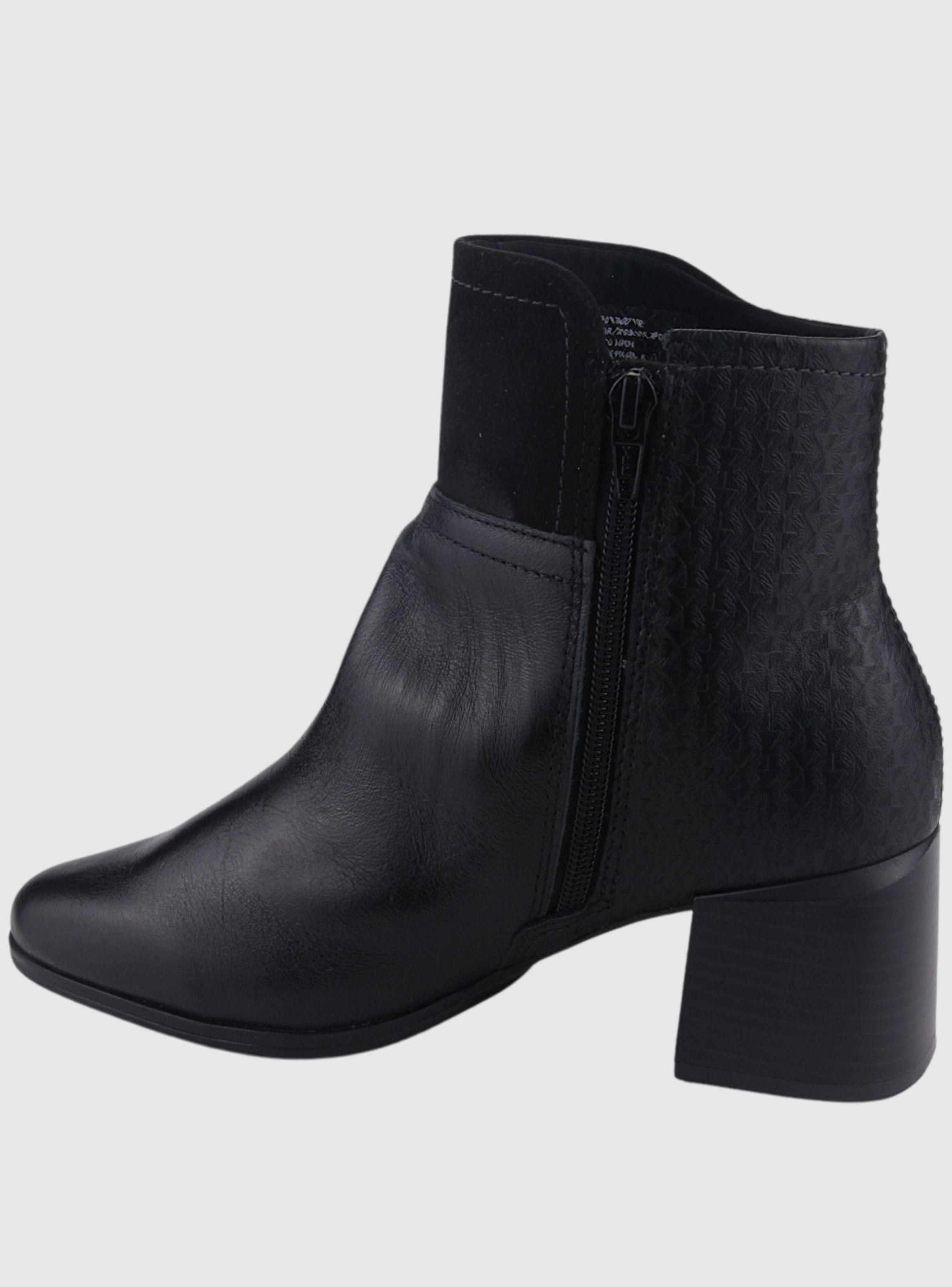 Botin Comfortflex Mujer 2298302 Negro Casual-1