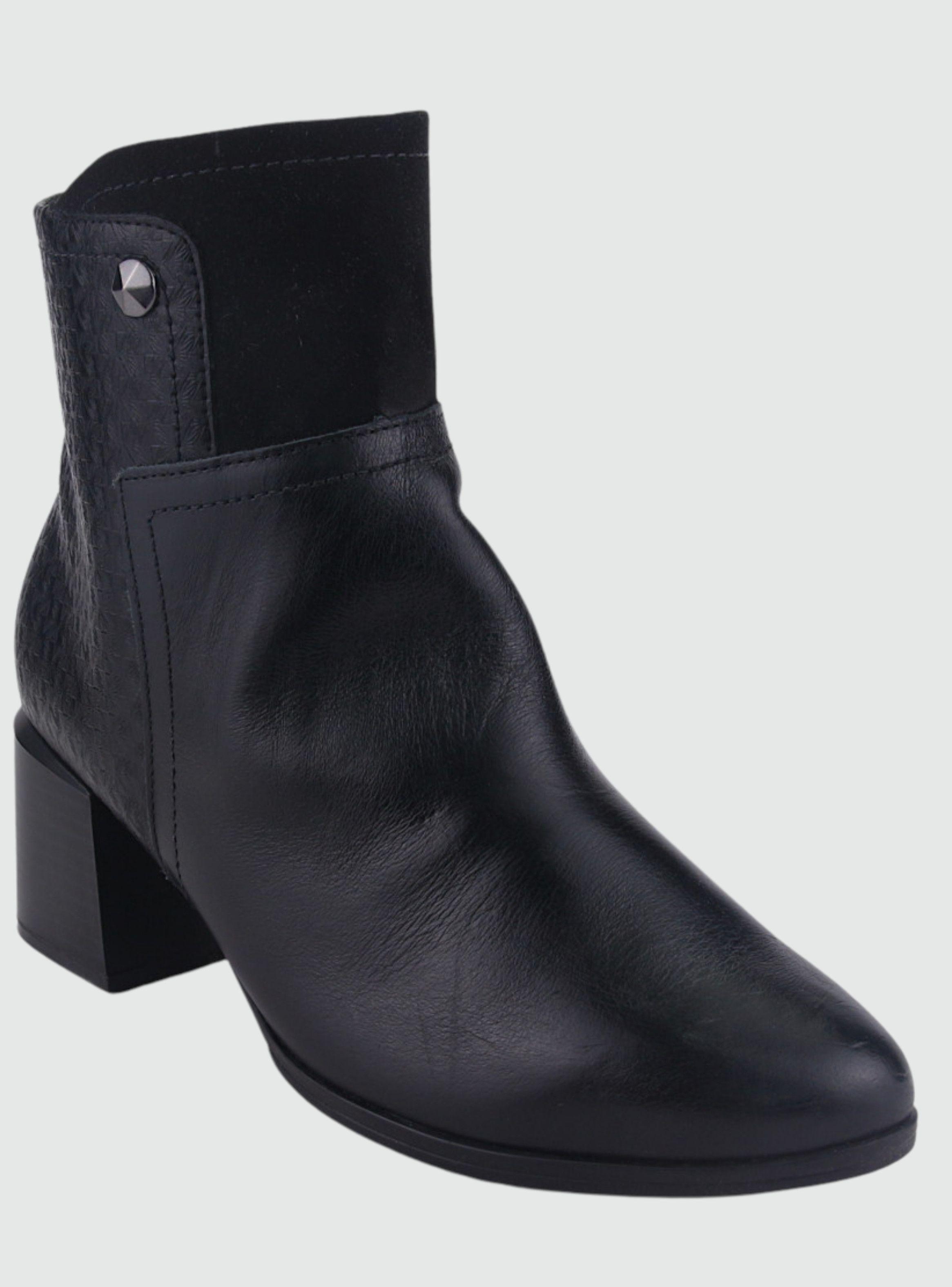 Botin Comfortflex Mujer 2298302 Negro Casual-2