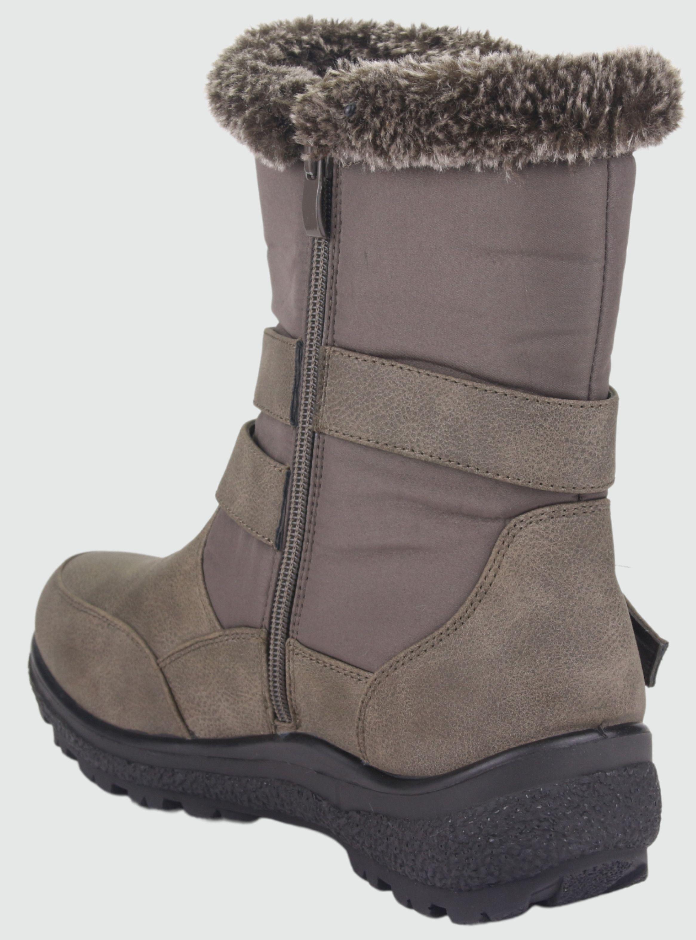 Botin Chalada Mujer Winter-7 Taupe Casual-3