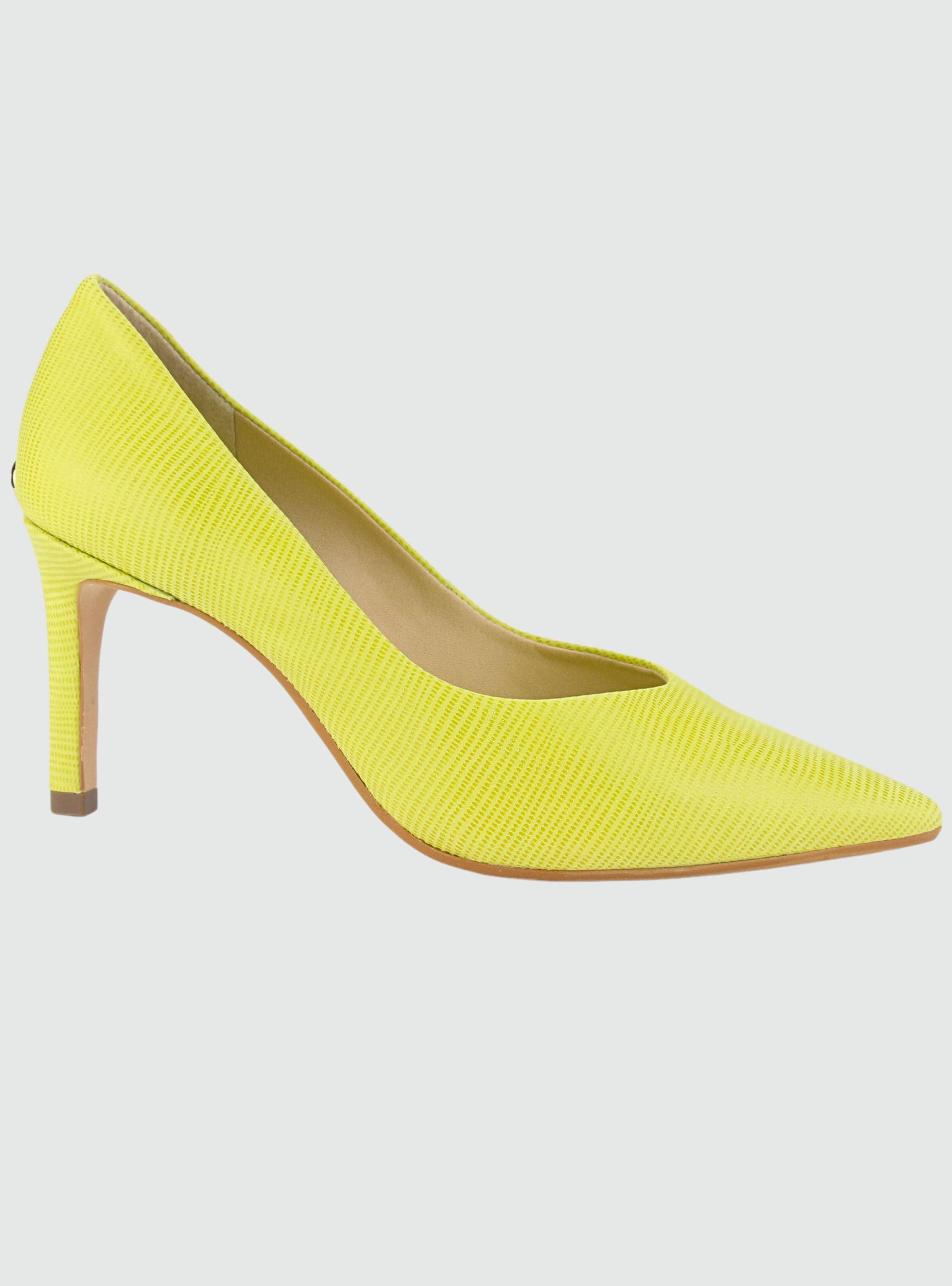 Zapato Jorge Bischoff Mujer J18134001 Amarillo Casual-0